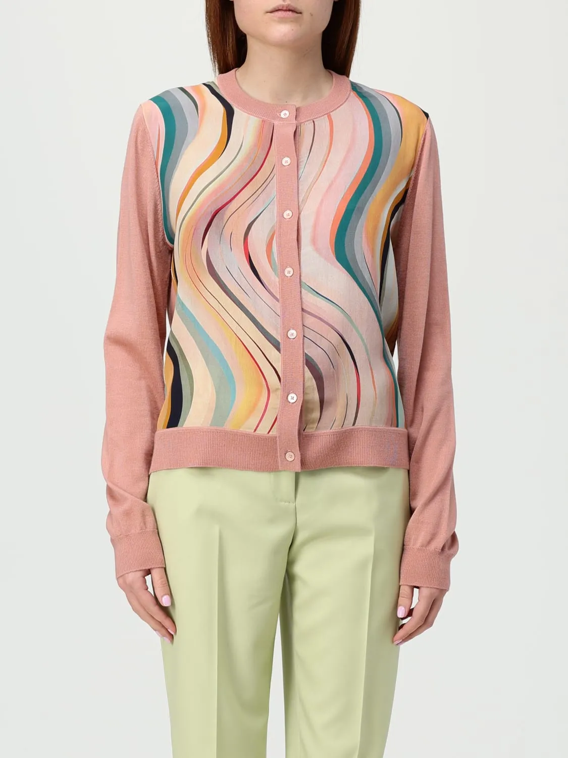 Cardigan in lana a fantasia Ps Paul Smith
