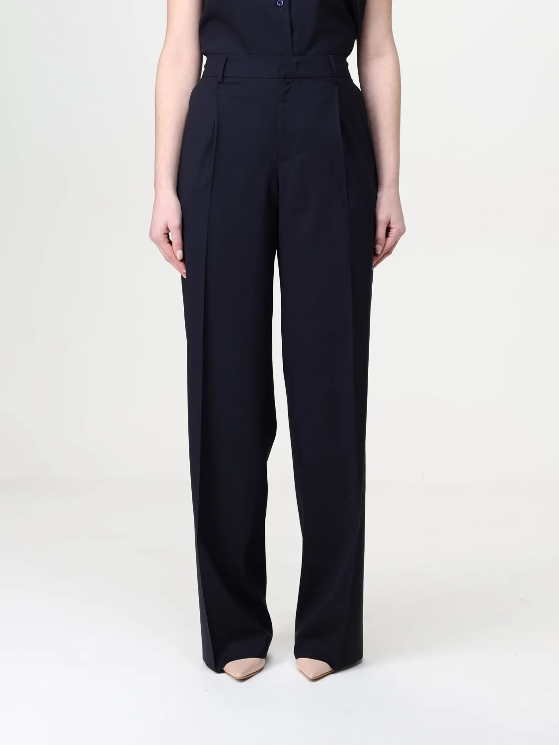 Pantalone classico PT Torino in lana vergine