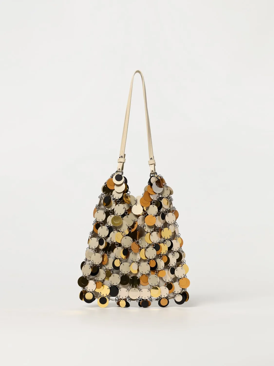 Borsa Sequinned Rabanne in nylon con paillettes