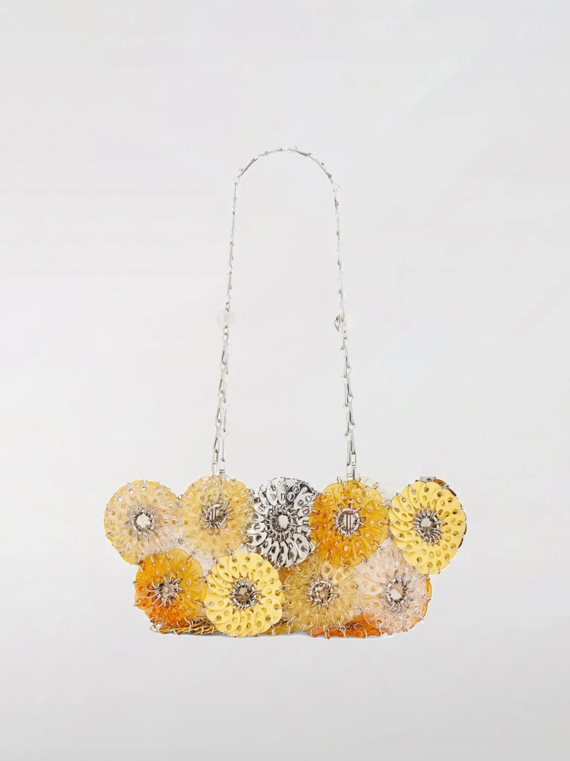 Borsa a spalla baguette Flower 1969 Rabanne