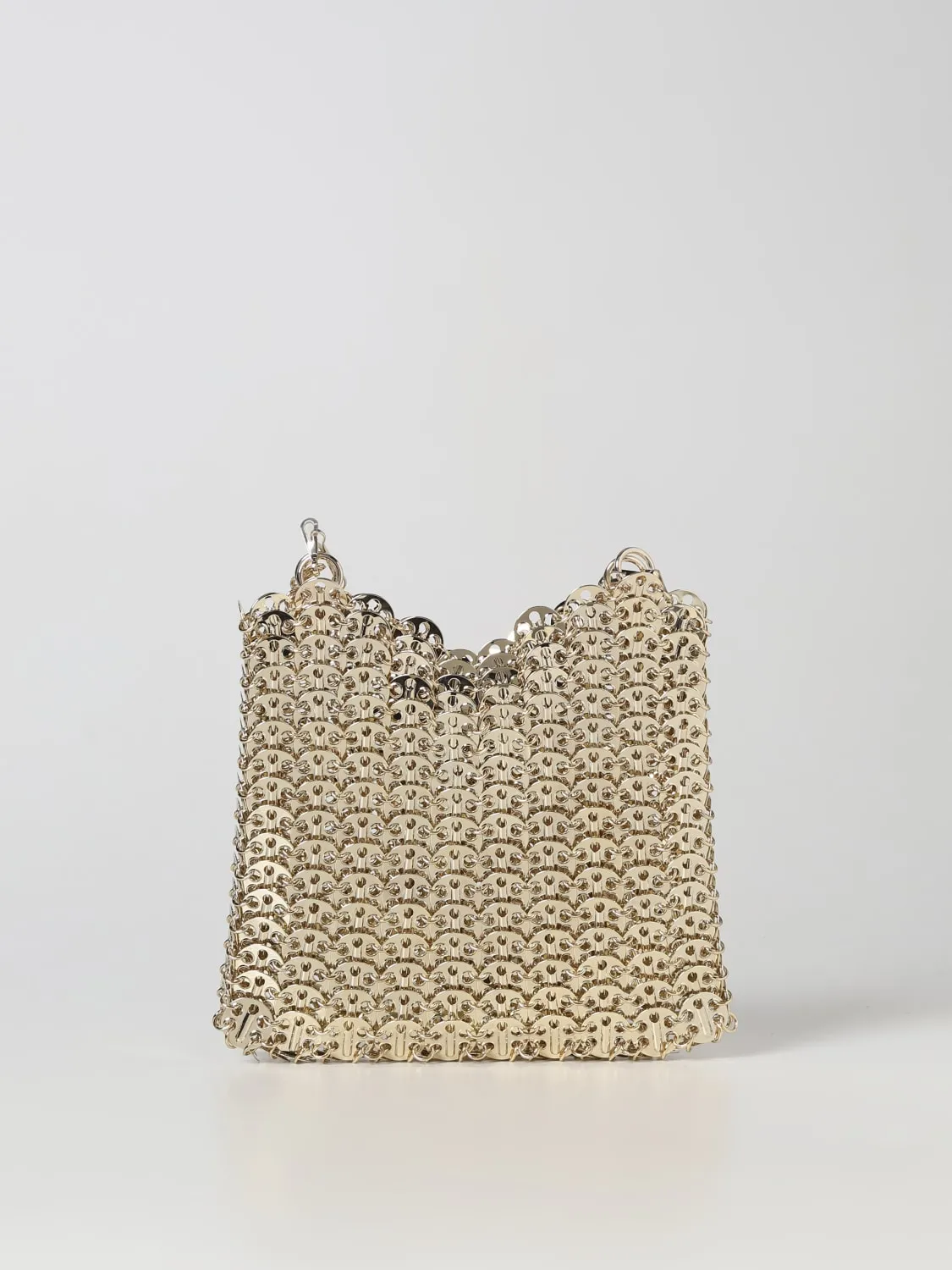 Borsa 1969 Rabanne in maglia di alluminio