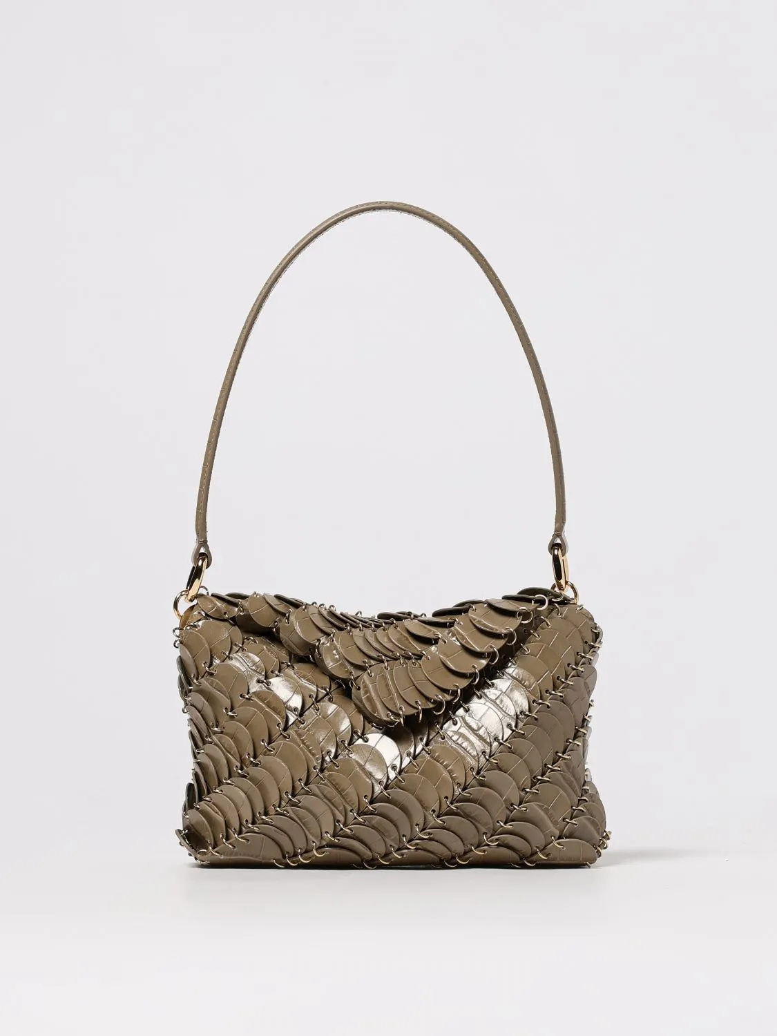 Borsa a spalla in pelle Rabanne