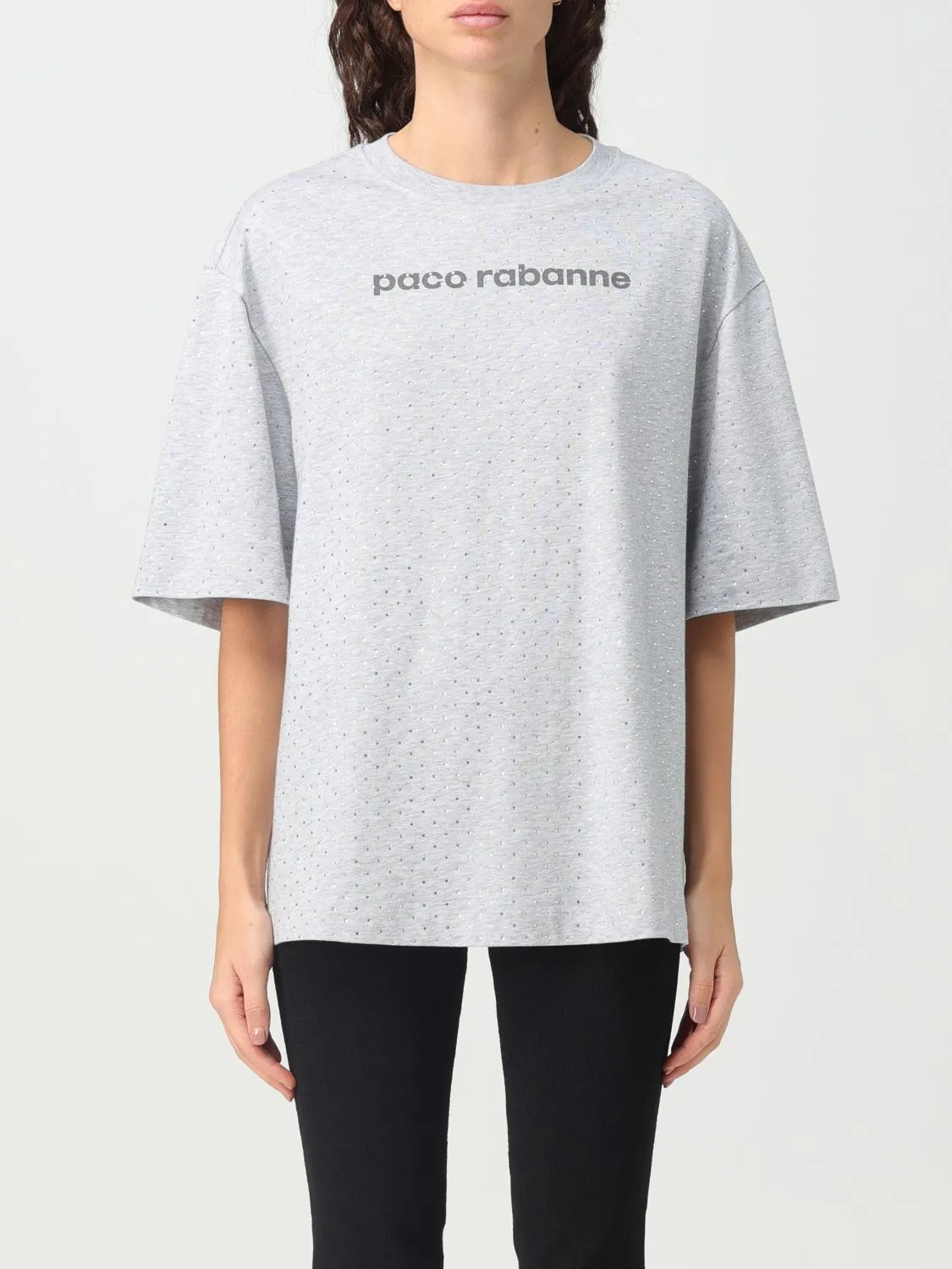 T-shirt Rabanne in cotone