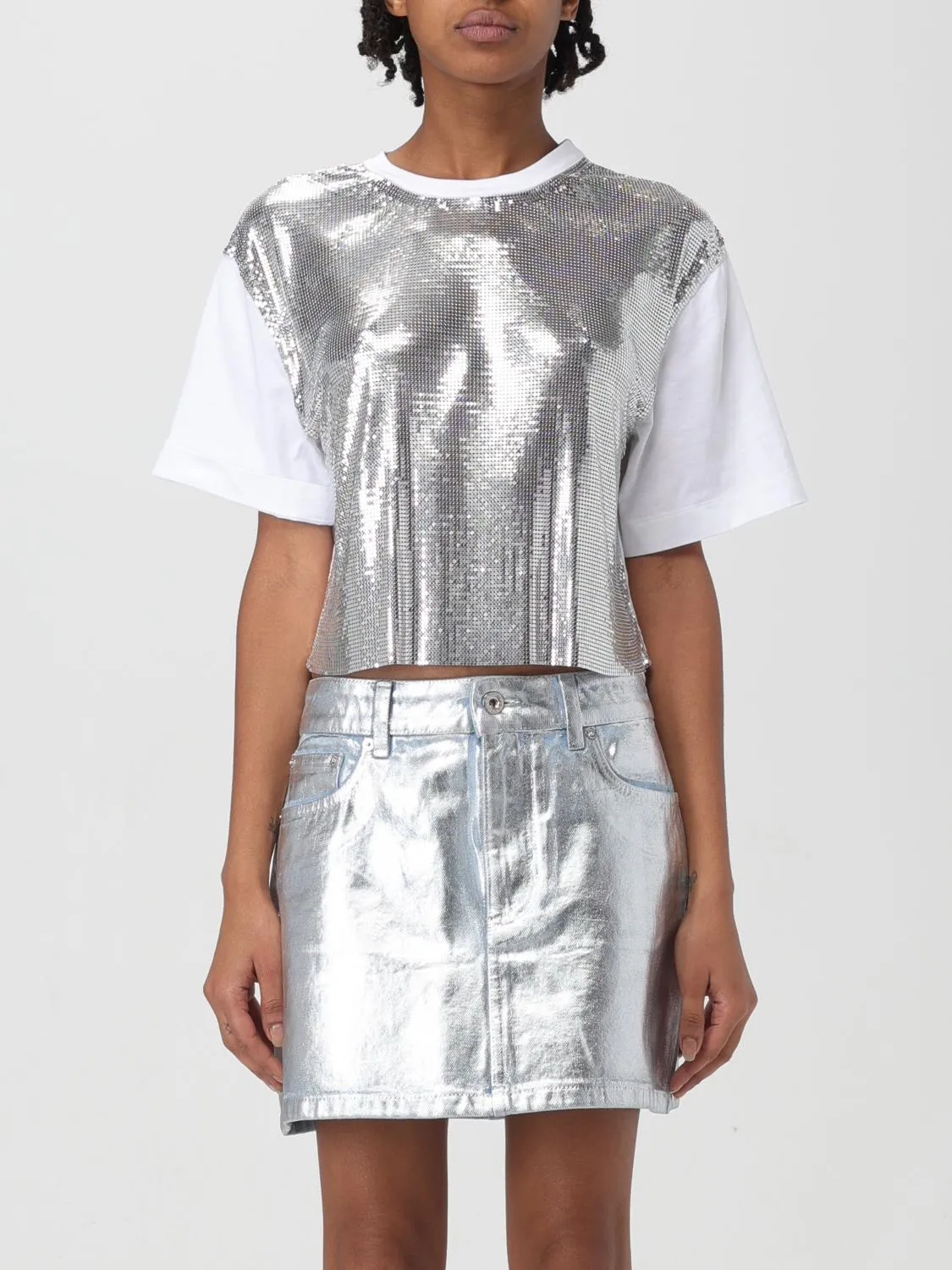 Top laminato Rabanne