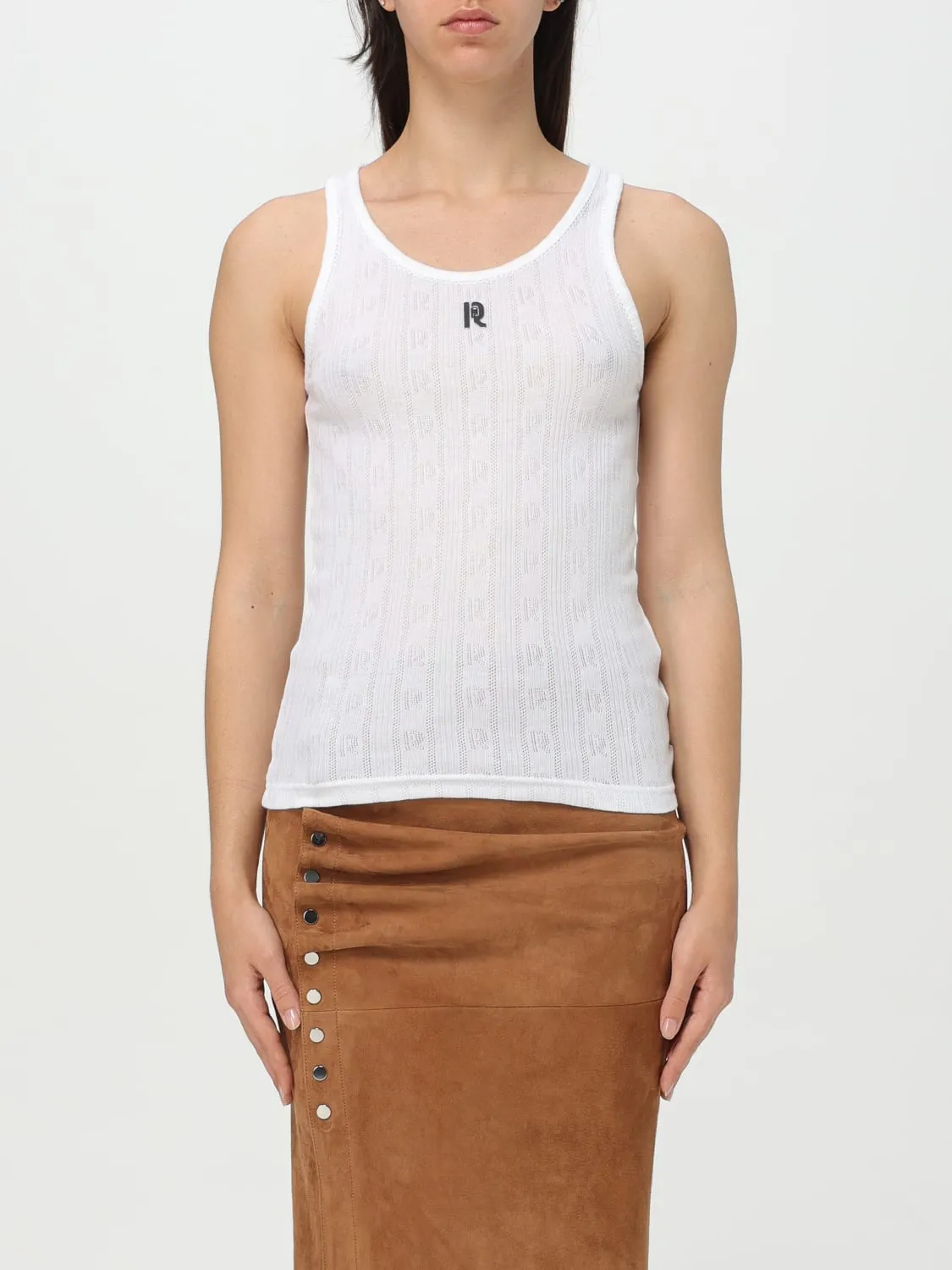 Canotta Rabanne in cotone