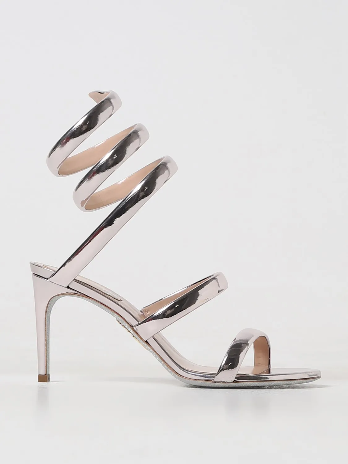 Sandalo Renè Caovilla in pelle laminata