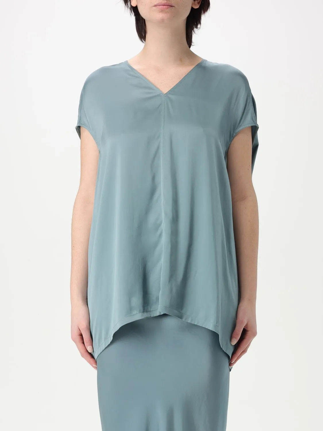 Blusa Floating Rick Owens in misto viscosa
