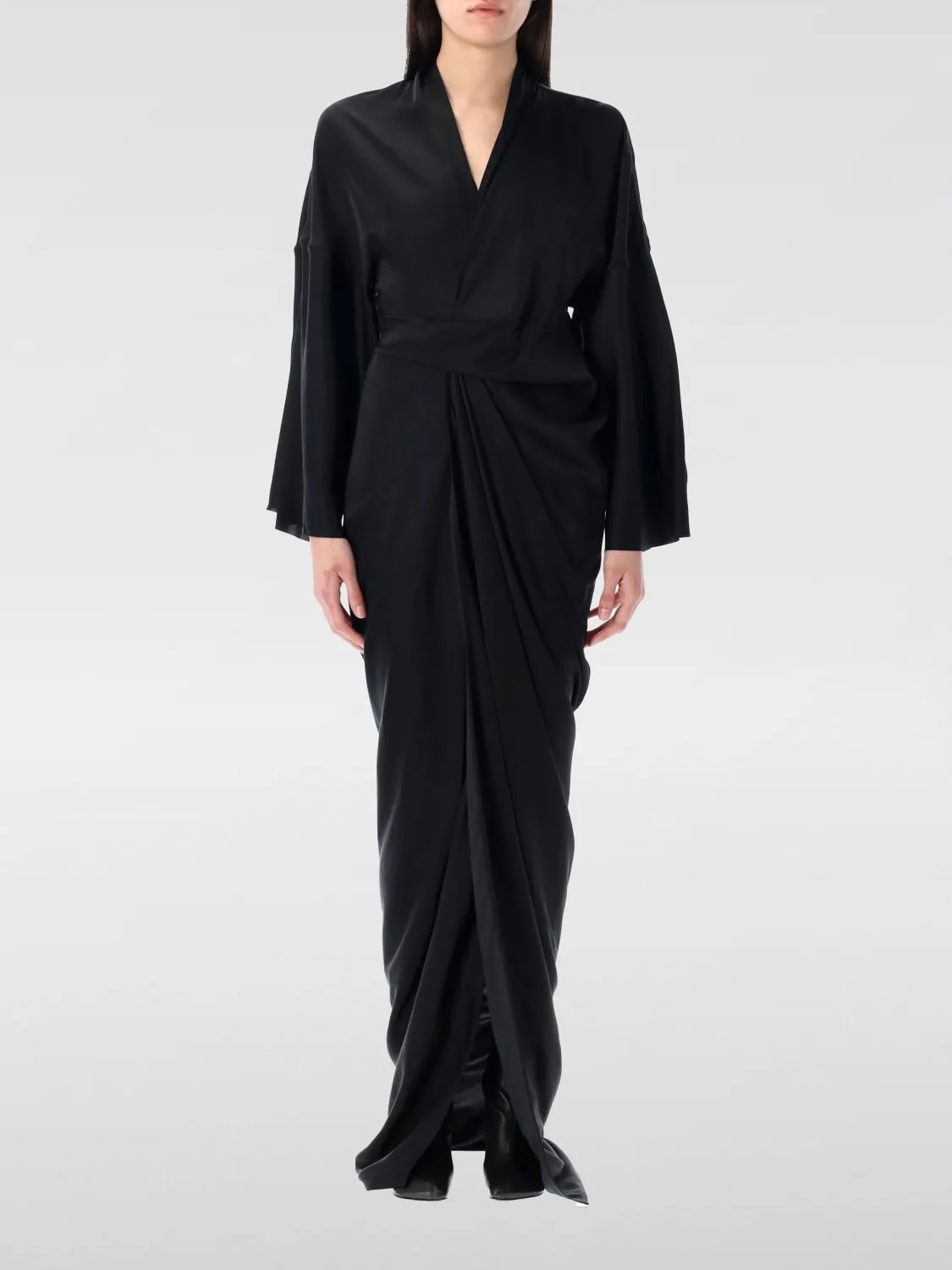 Abito Rick Owens in misto viscosa