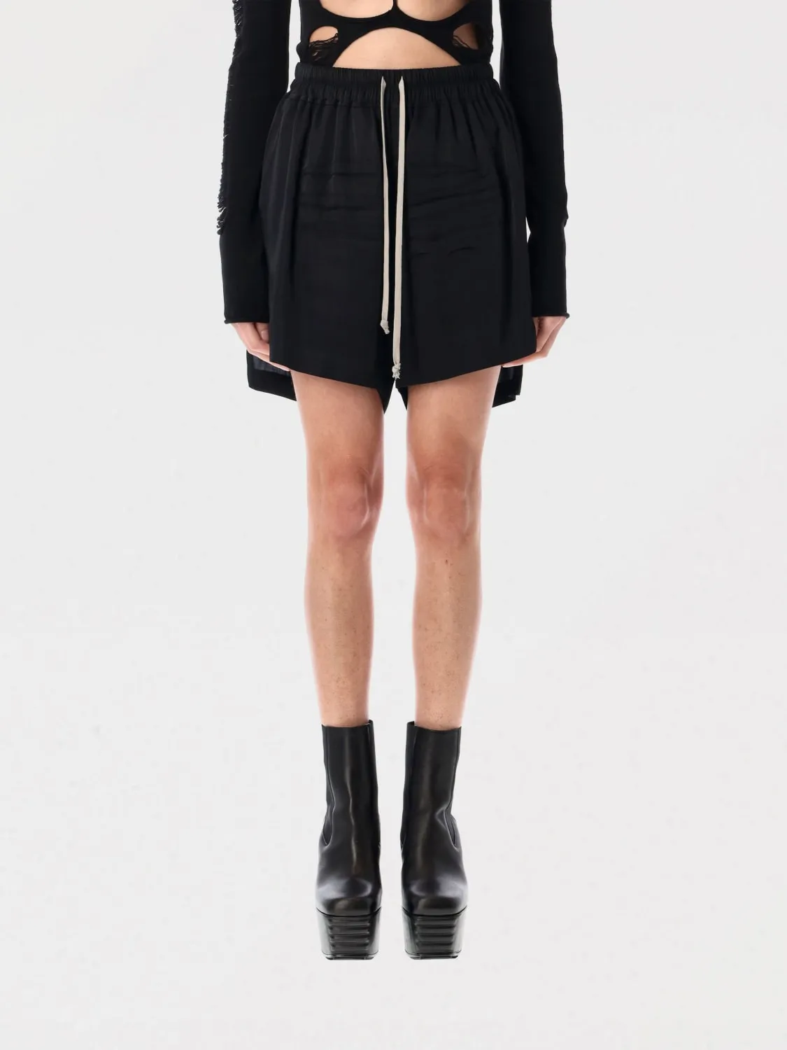 Pantaloncino Rick Owens in misto viscosa