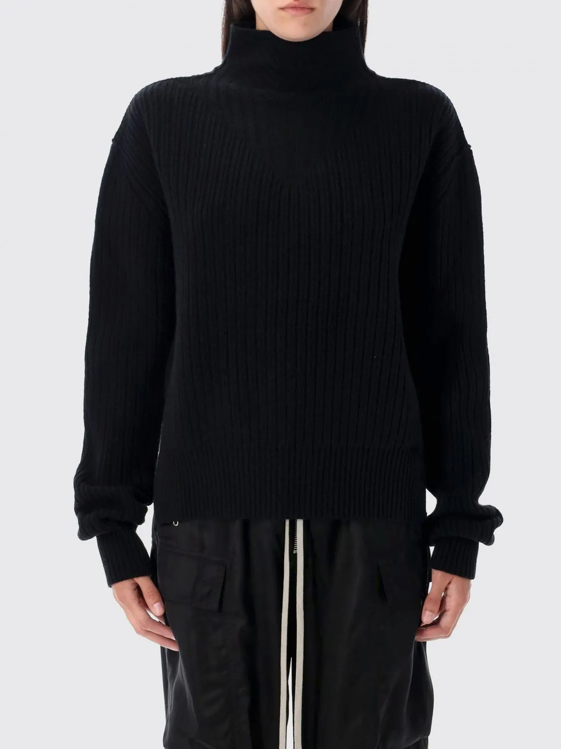 Pullover dolcevita Rick Owens in lana