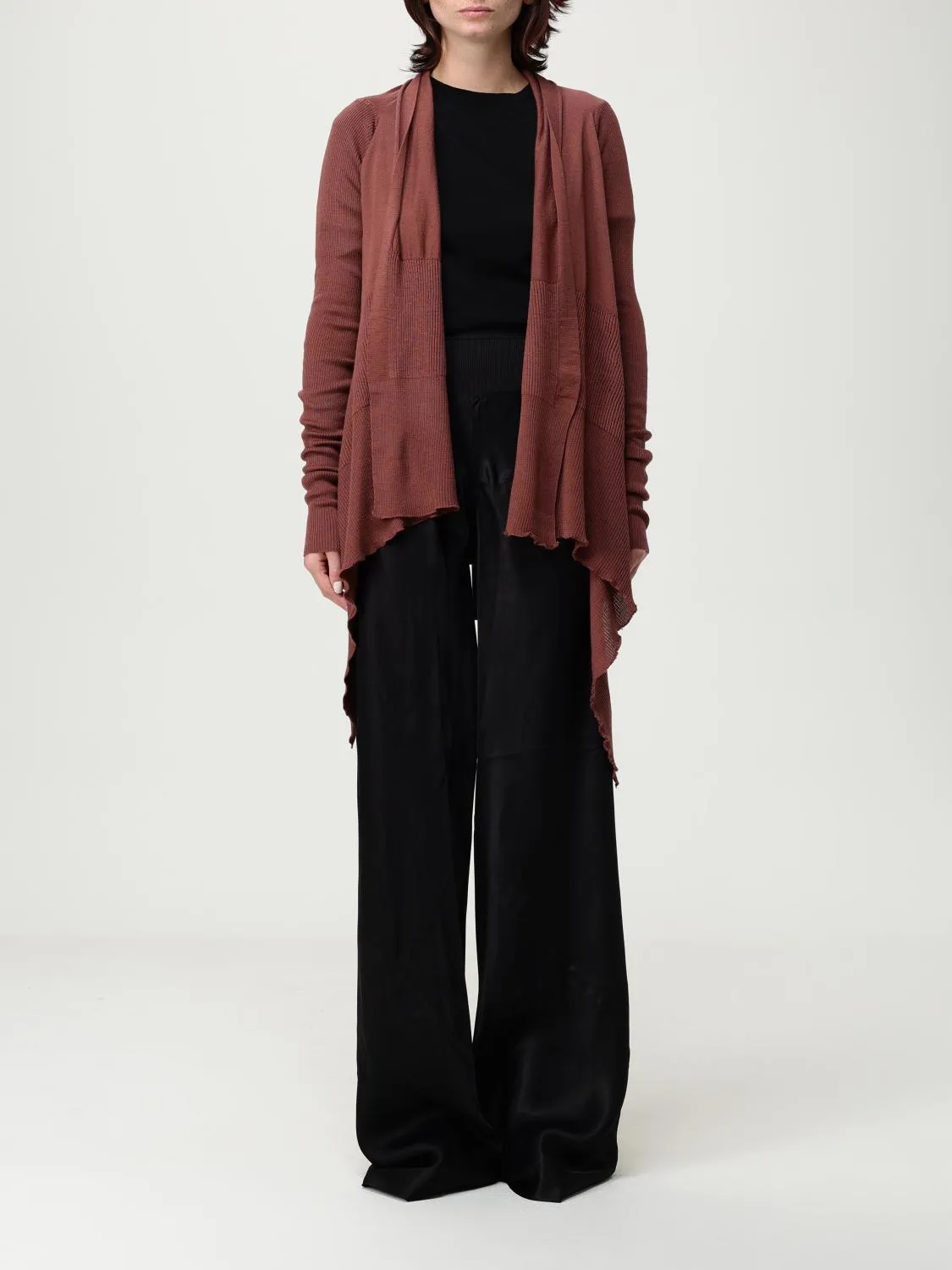 Cardigan Rick Owens in cupro