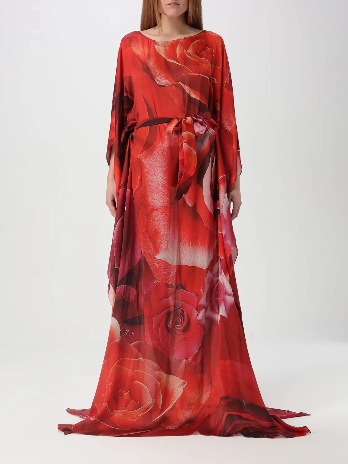 Abito da sera Roberto Cavalli in seta stampata