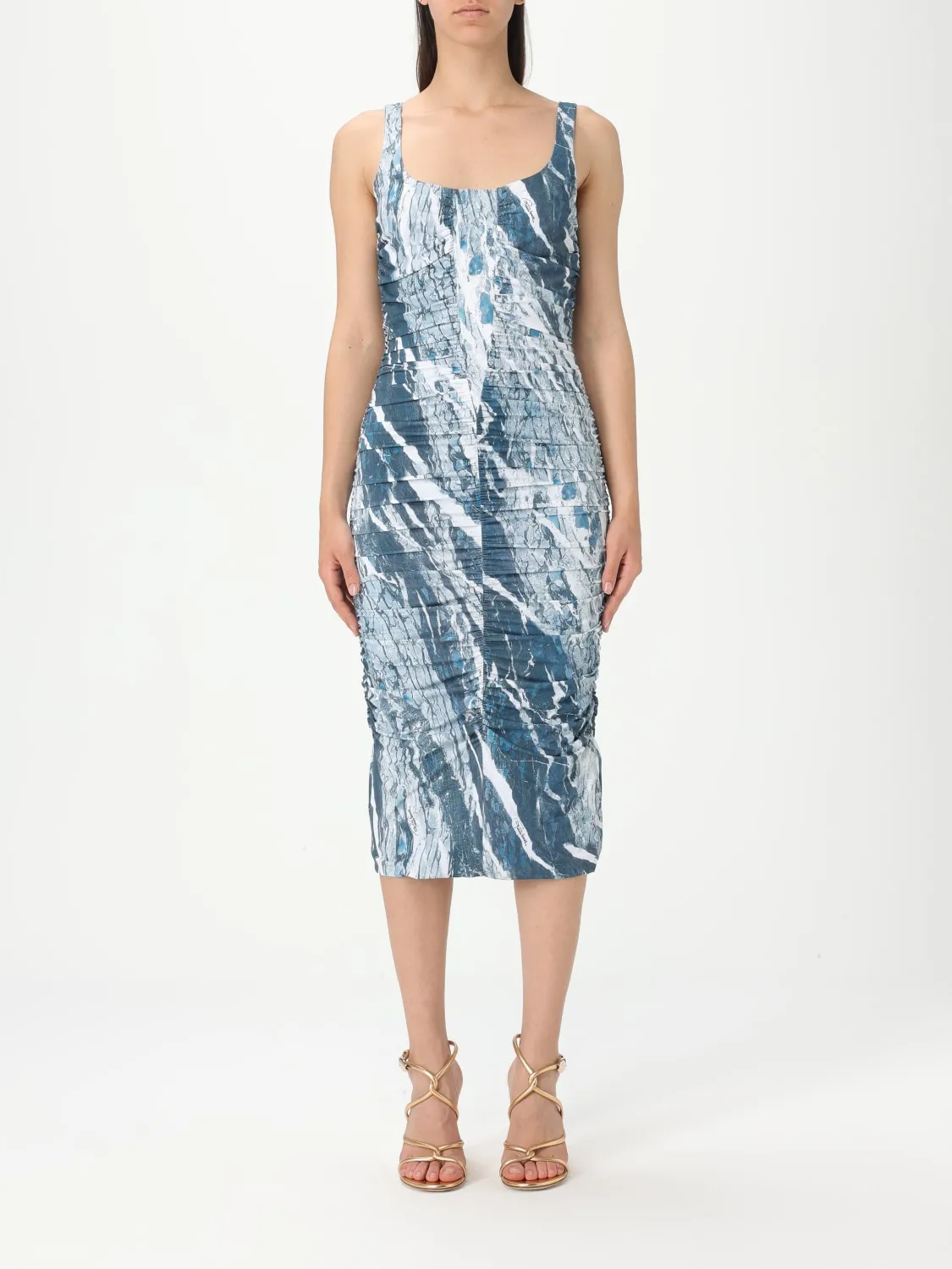 Abito in nyon a fantasia Roberto Cavalli