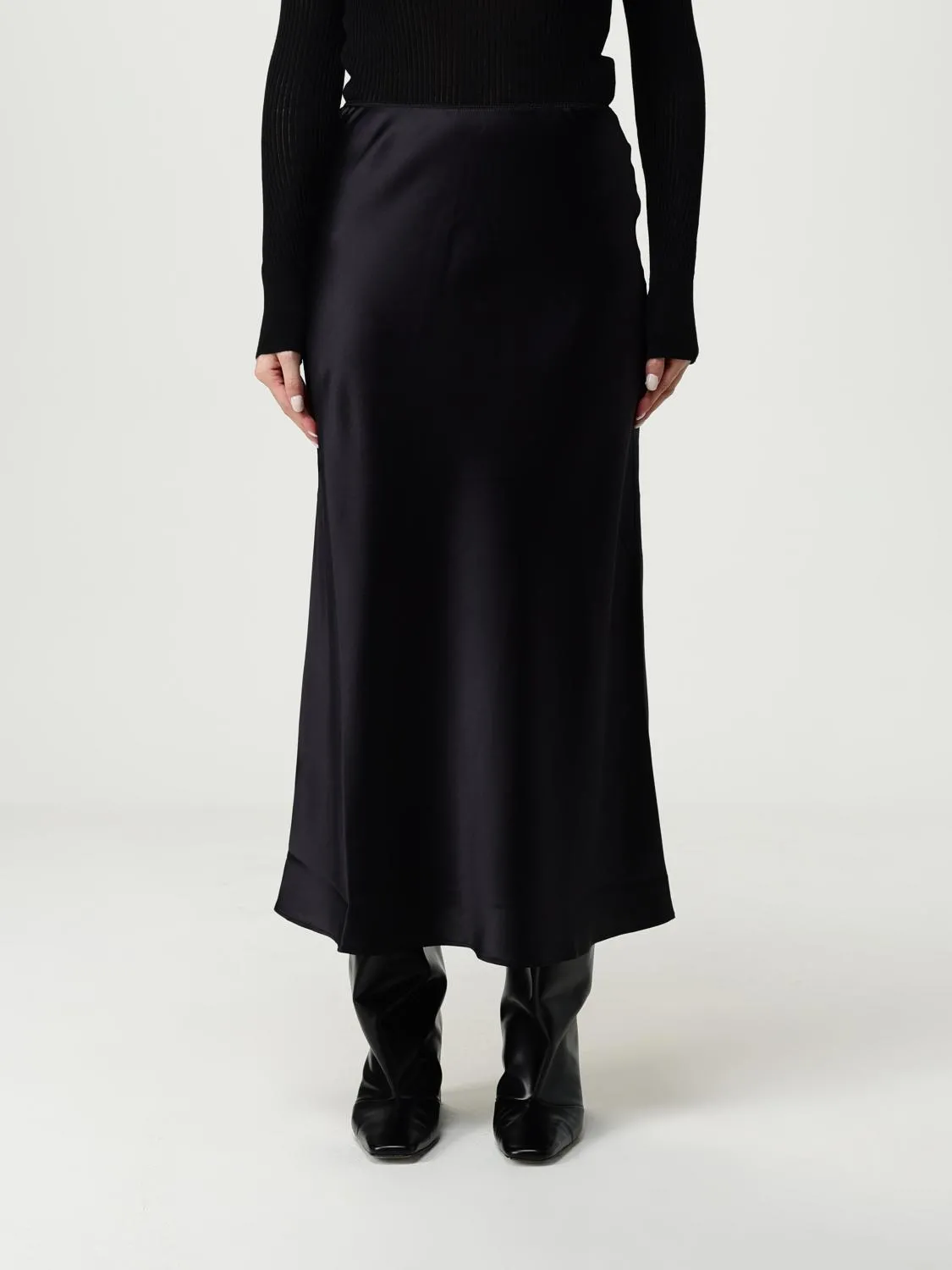 Gonna Roberto Collina in raso