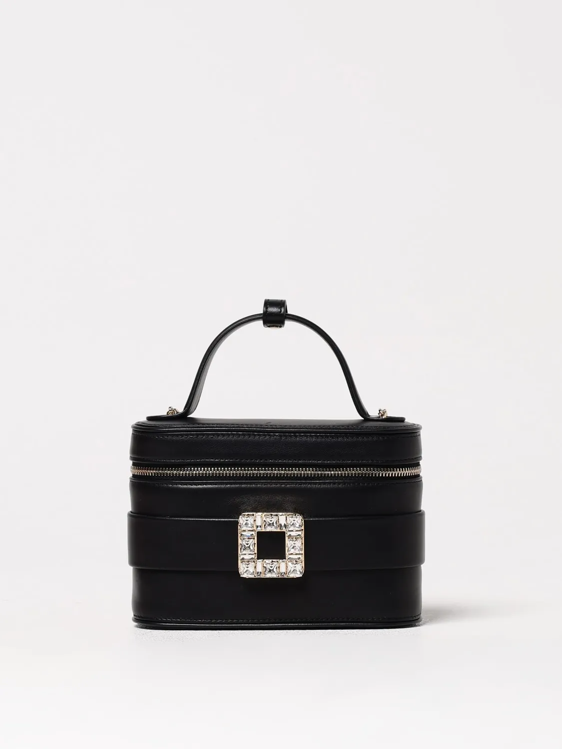 Borsa a mano Vivier Vanity in pelle di vitello Roger Vivier