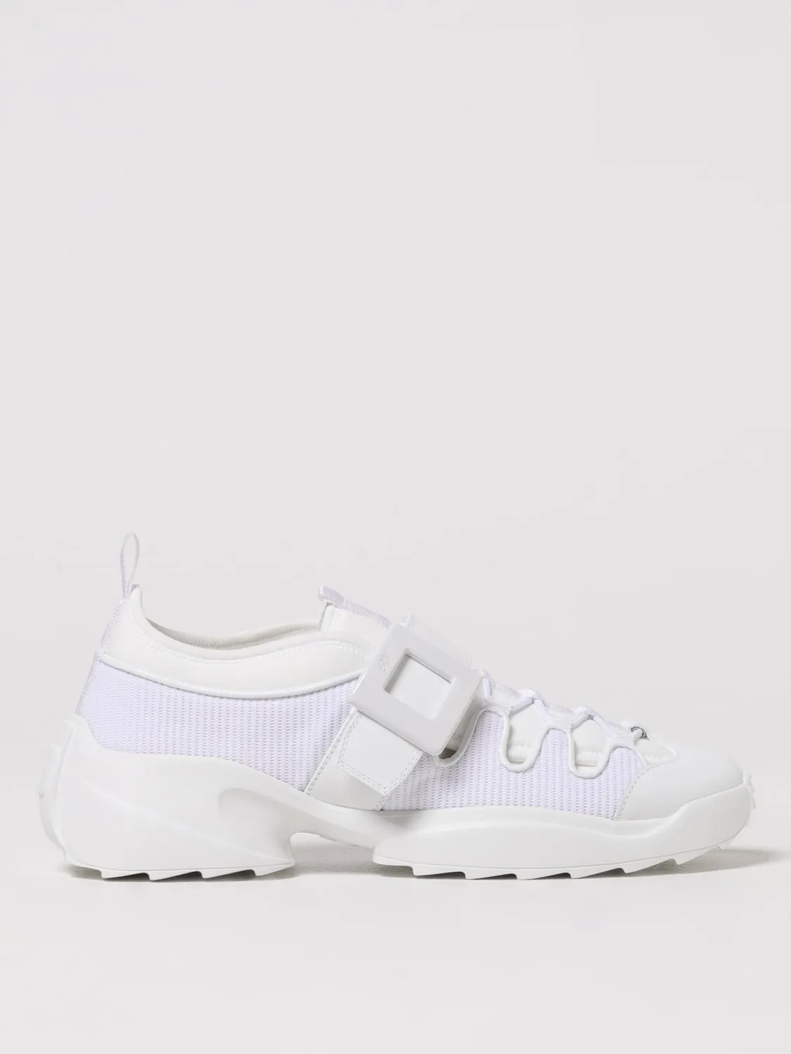 Sneakers Viv’ on the Run Trekky Roger Vivier in mesh e pelle