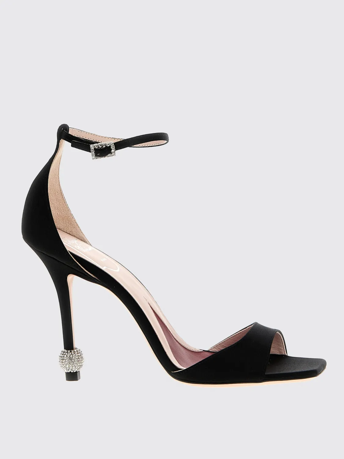 Sandalo Marlene Roger Vivier in raso di seta