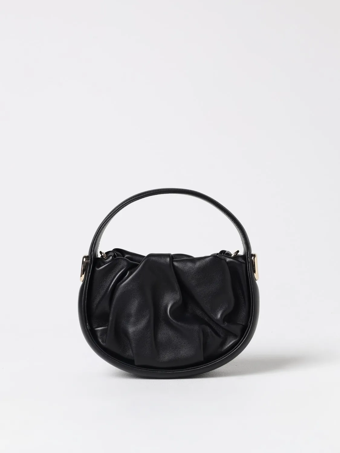 Borsa Viv' Choc Royal Roger Vivier in nappa drappeggiata