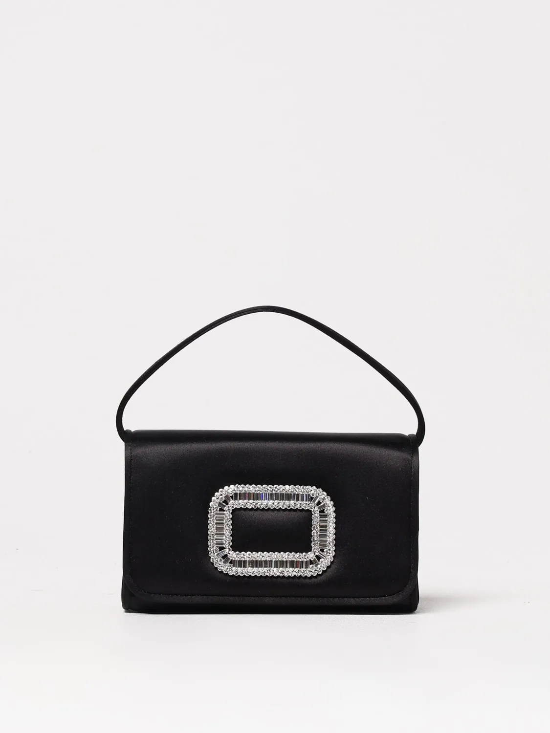 Borsa Micro Pilgrim in raso Roger Vivier