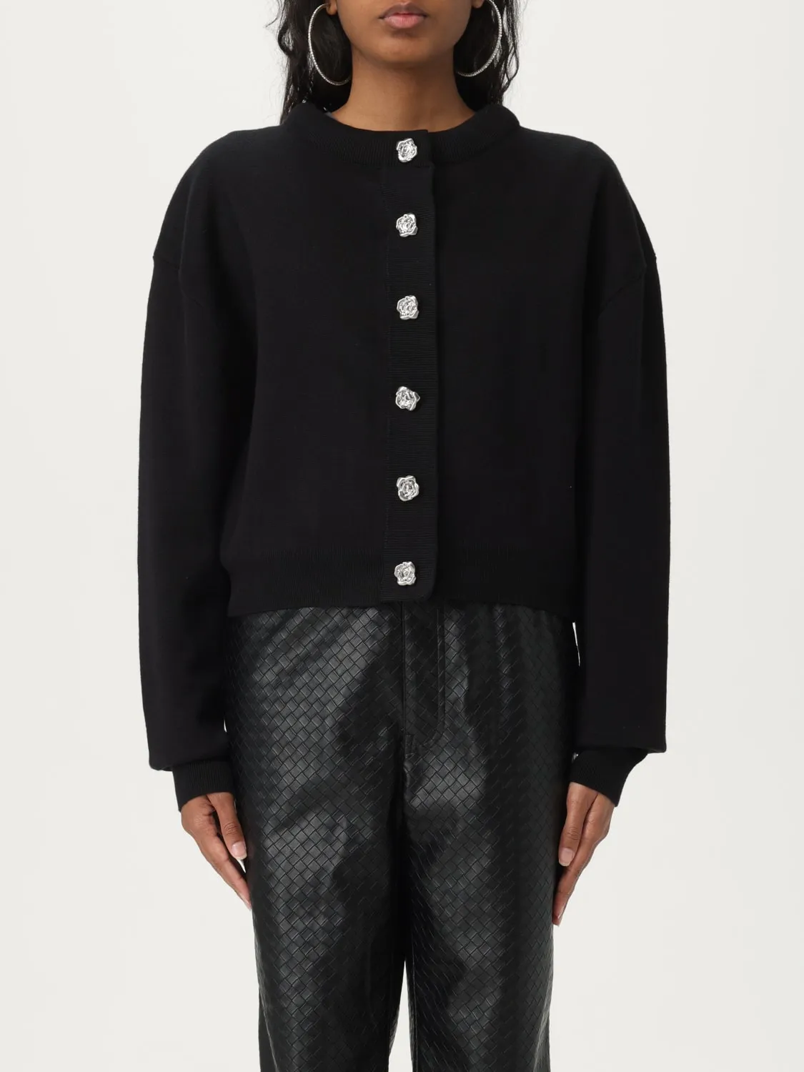 Cardigan Rotate in misto lana