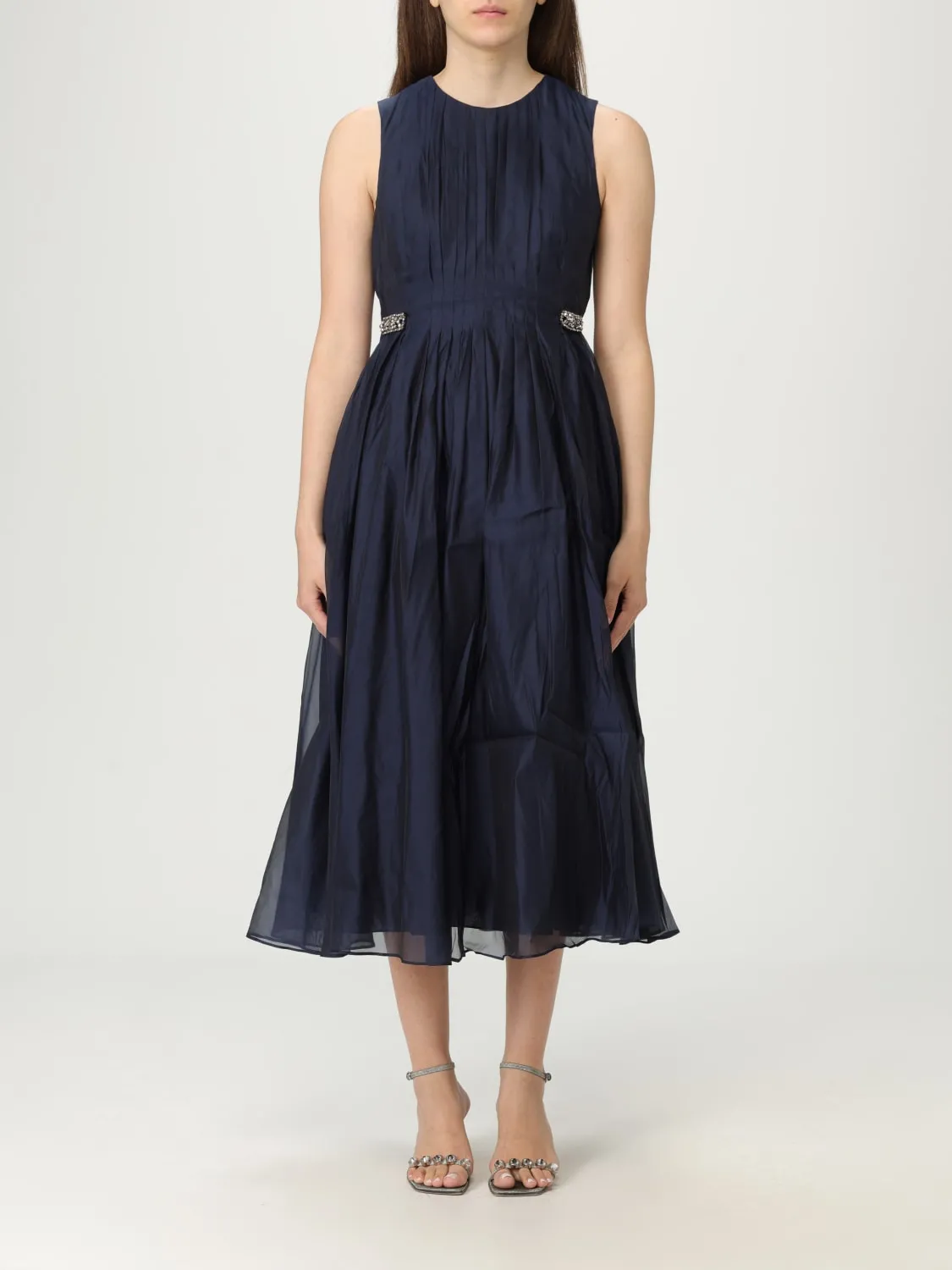 Abito midi 'S Max Mara in misto seta