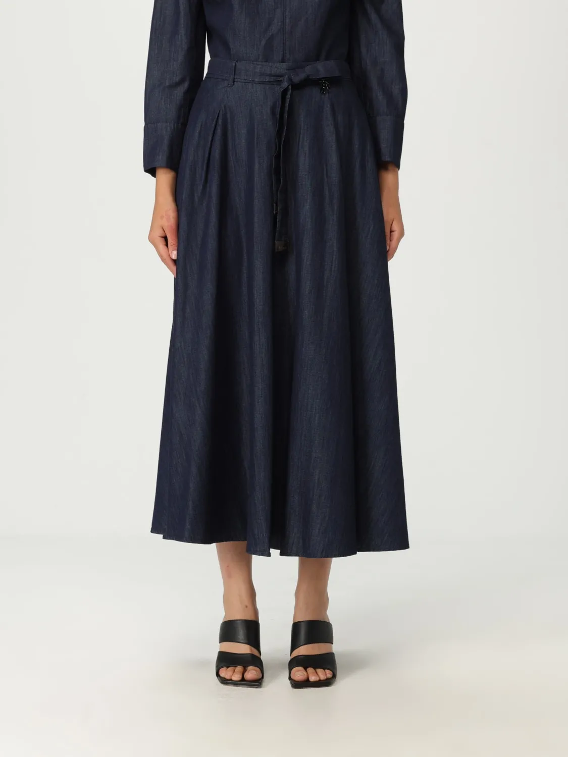 Gonna 'S Max Mara in cotone