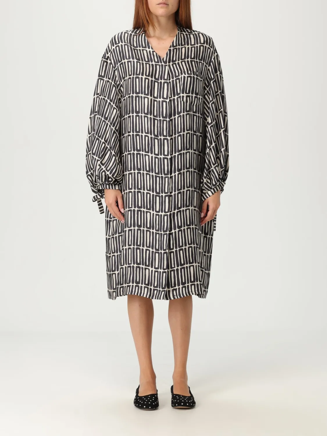 Abito 'S Max Mara in viscosa stampata