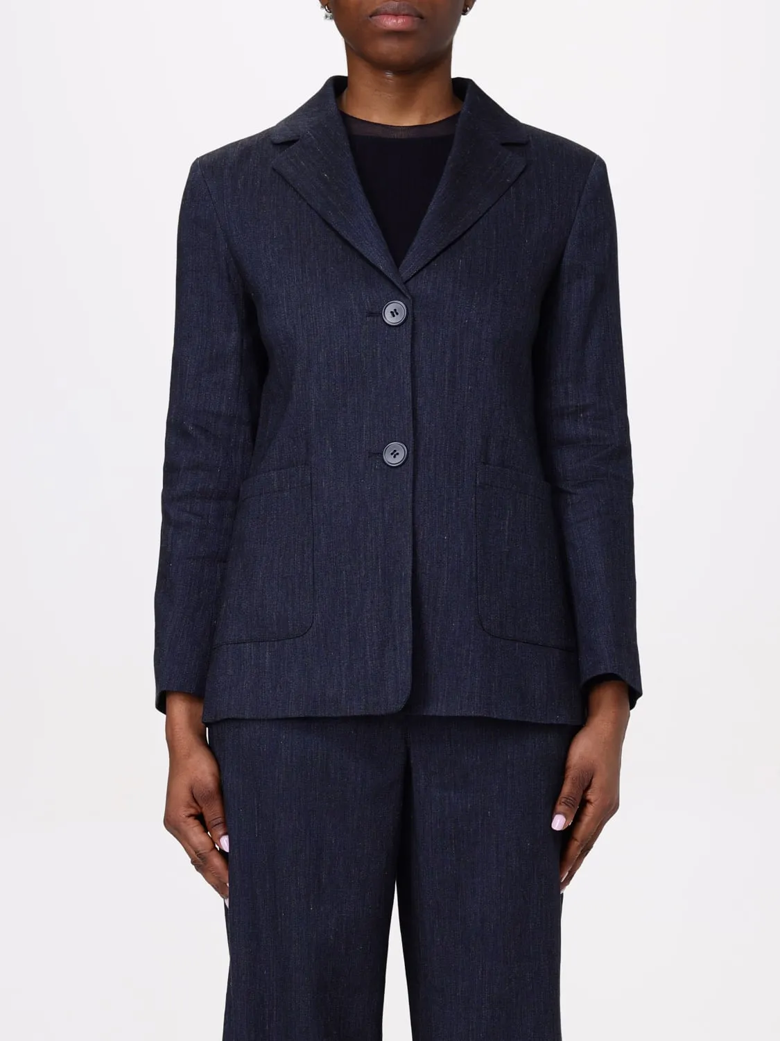 Blazer 'S Max Mara in misto lino