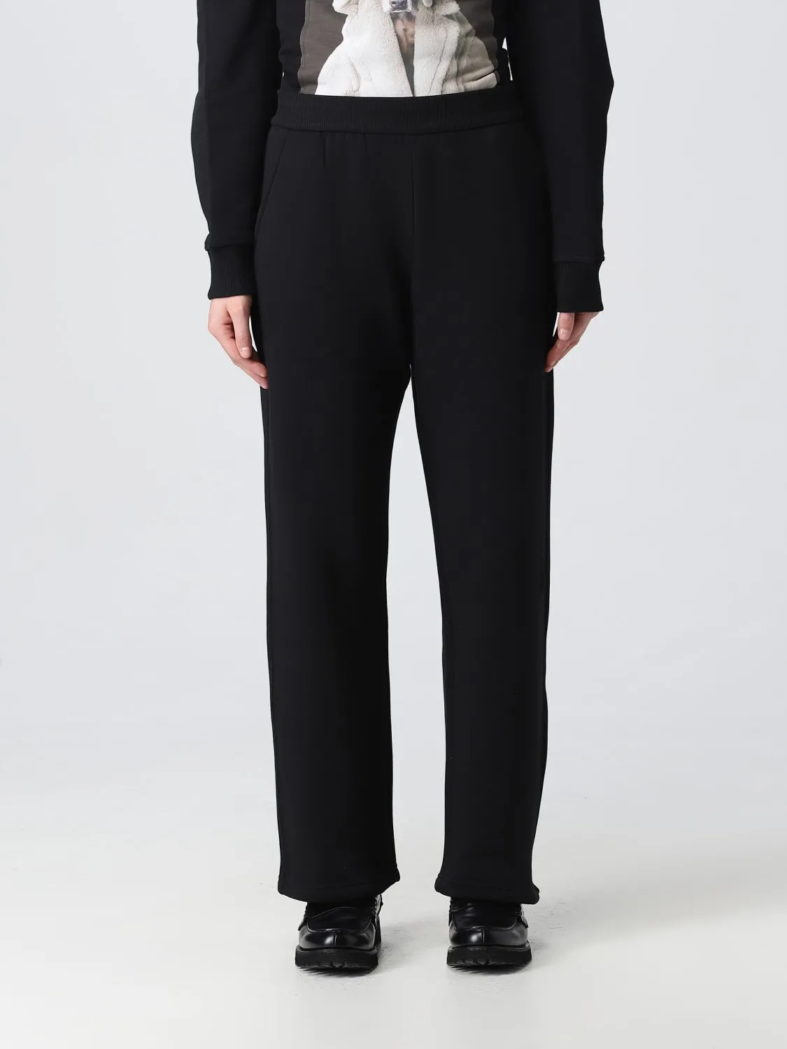 Pantalone S Max Mara in cotone stretch