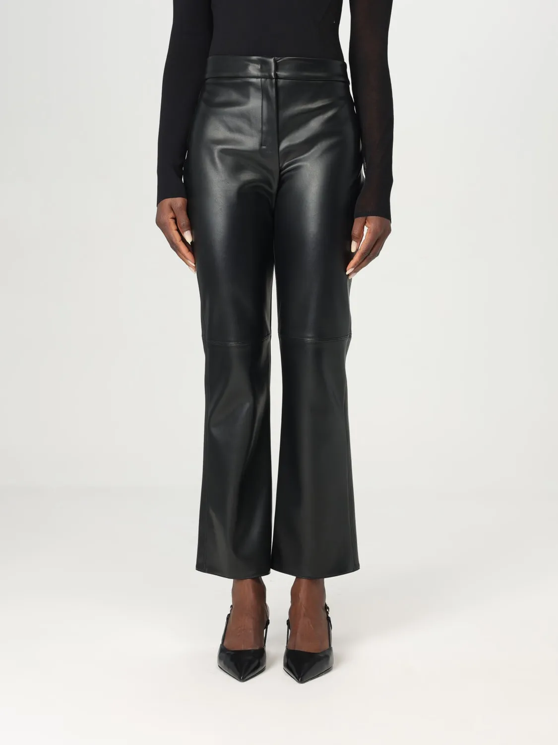 Pantalone 'S Max Mara in pelle sintetica