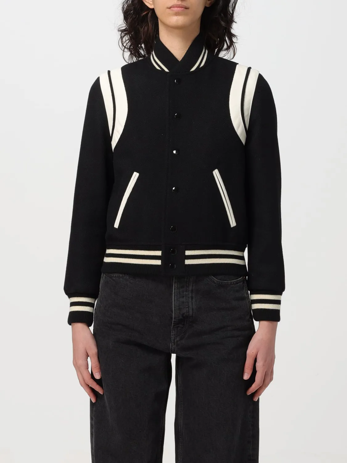 Blazer di lana Saint Laurent