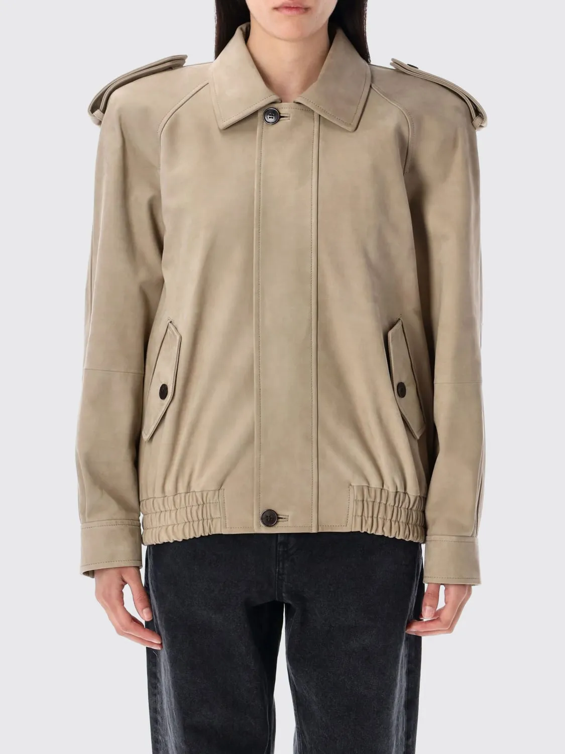 Giacca di pelle Saint Laurent