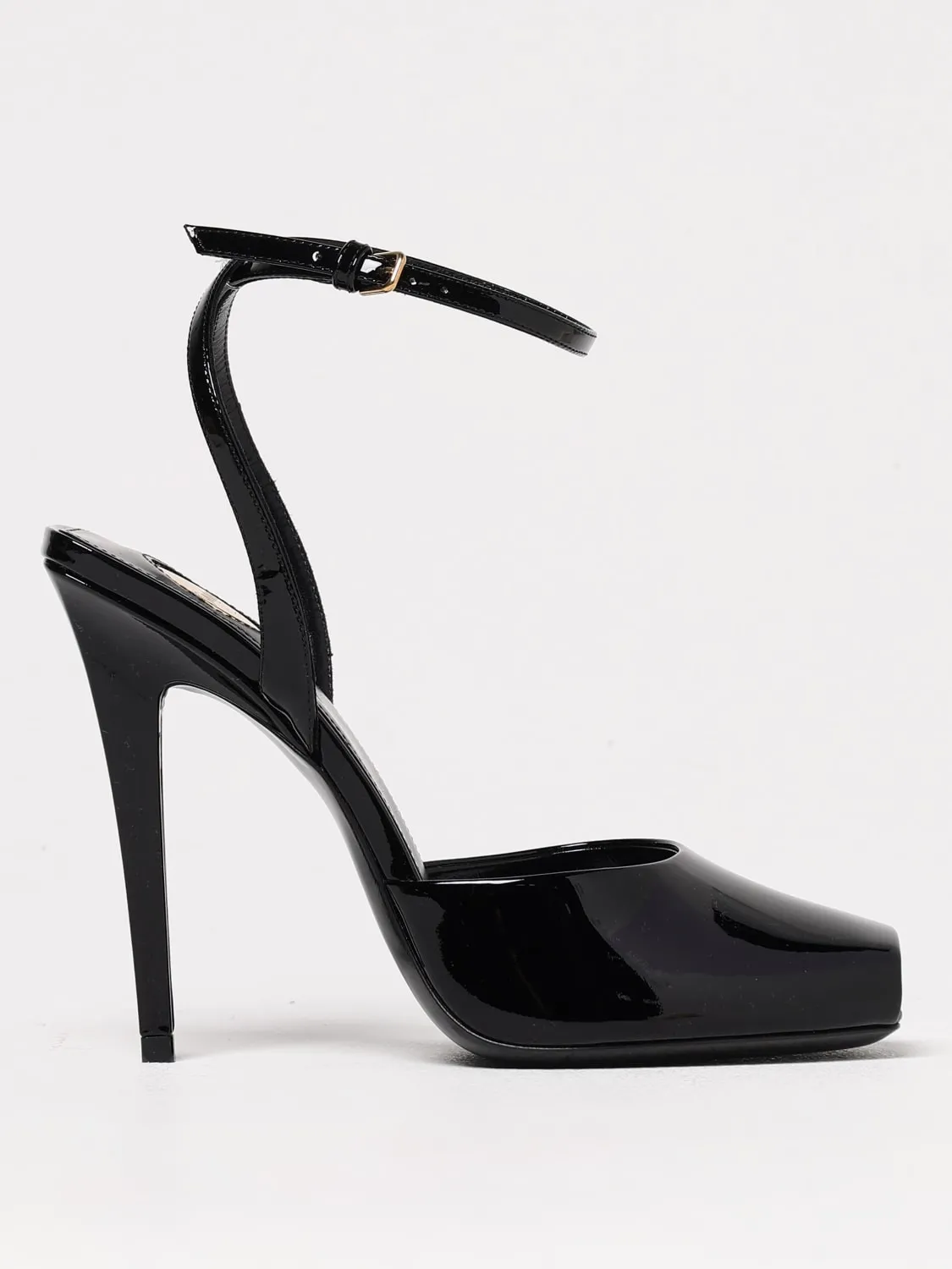 Sandalo Le Scandale Saint Laurent in vernice