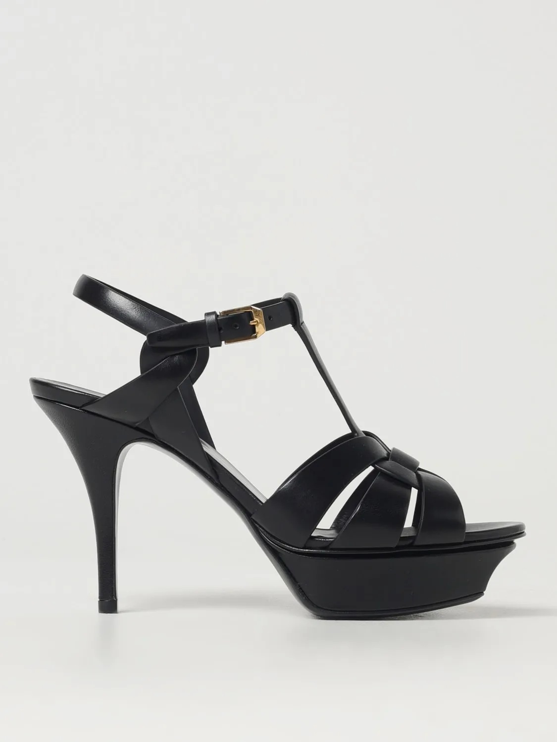 Sandalo Tribute Saint Laurent in pelle