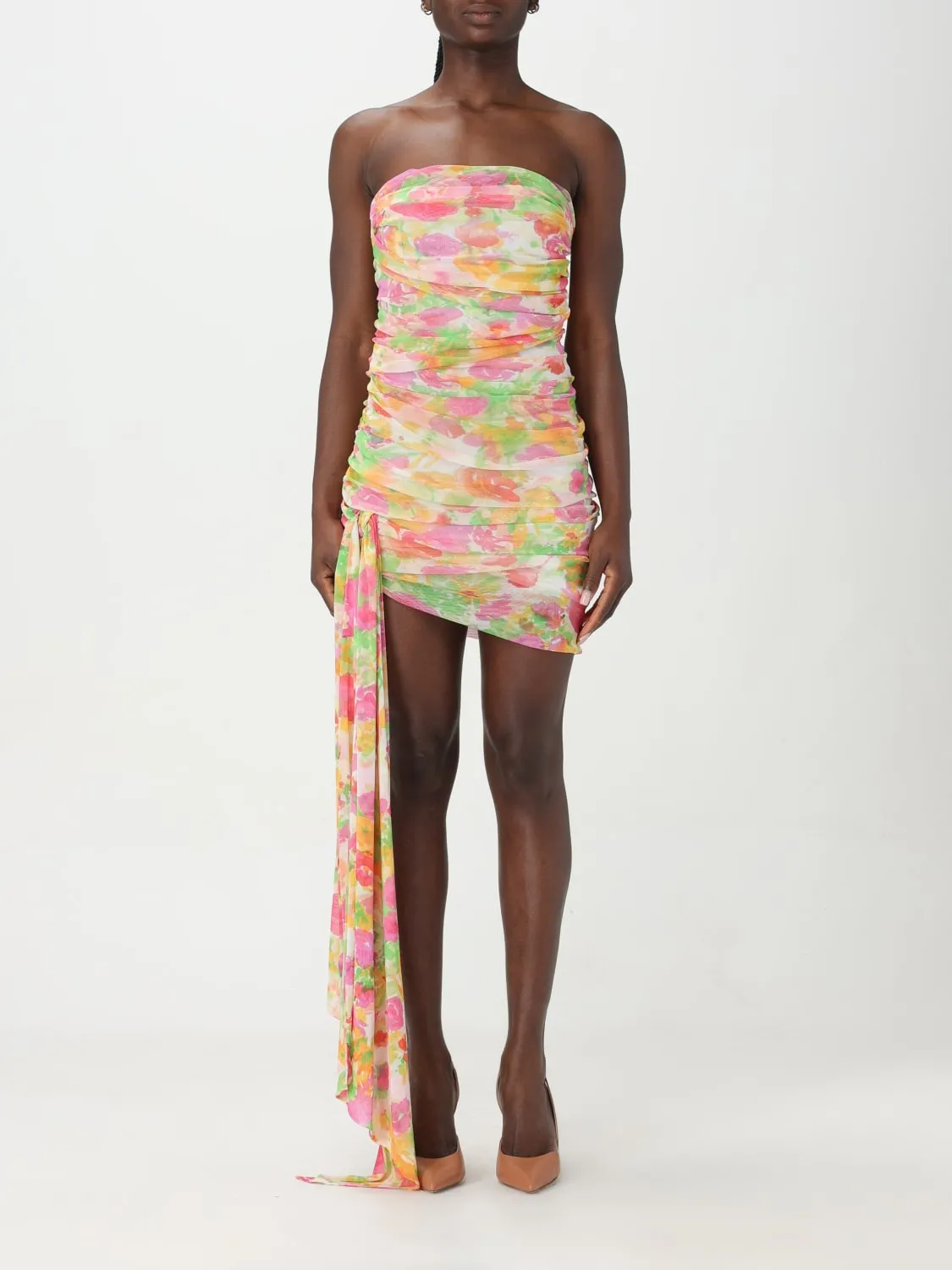 Abito Saint Laurent in tulle floreale