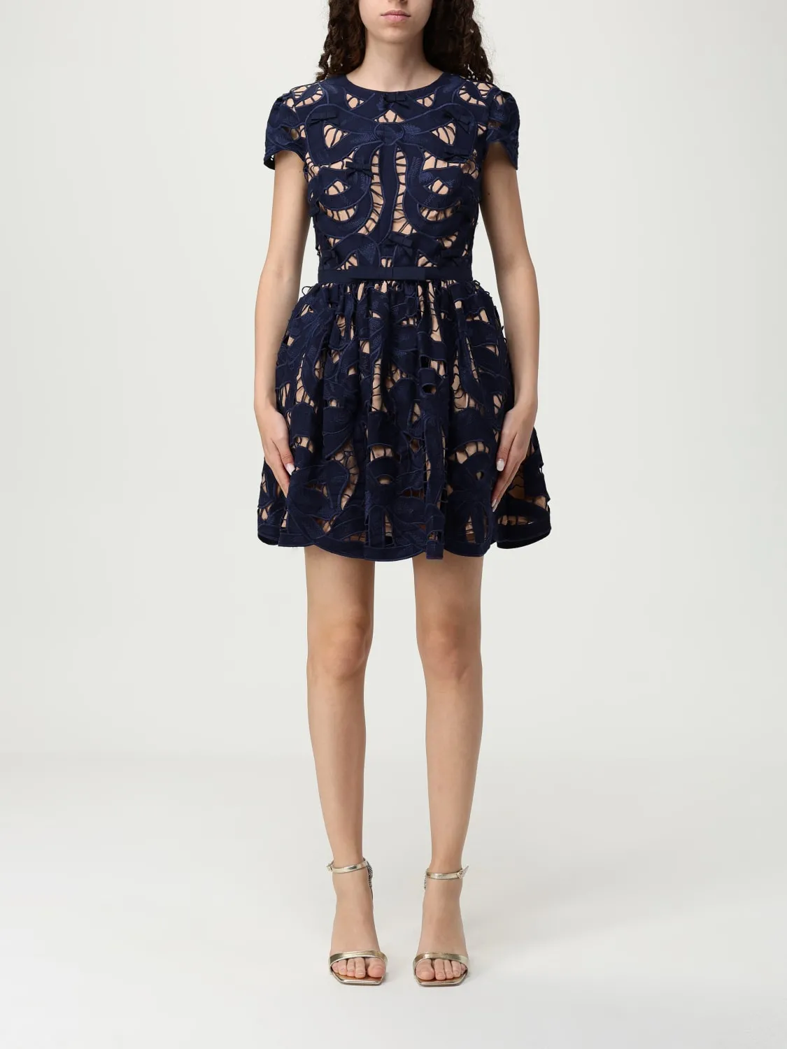 Abito Self-Portrait in macramè