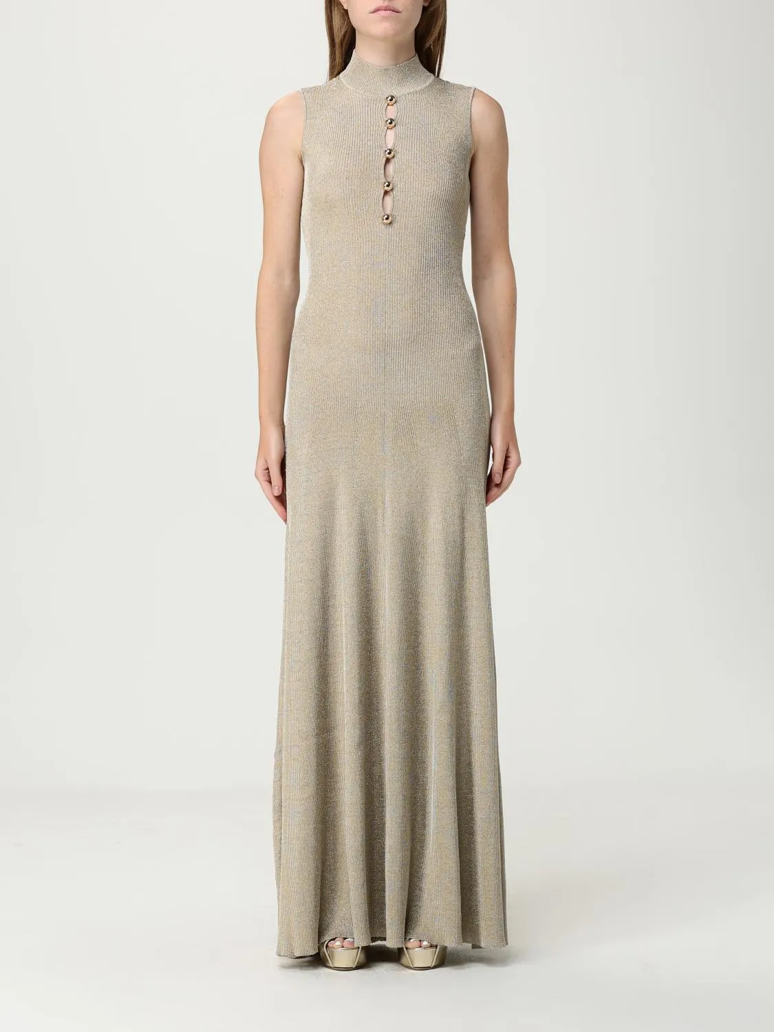 Abito Self-Portrait in misto viscosa e lurex