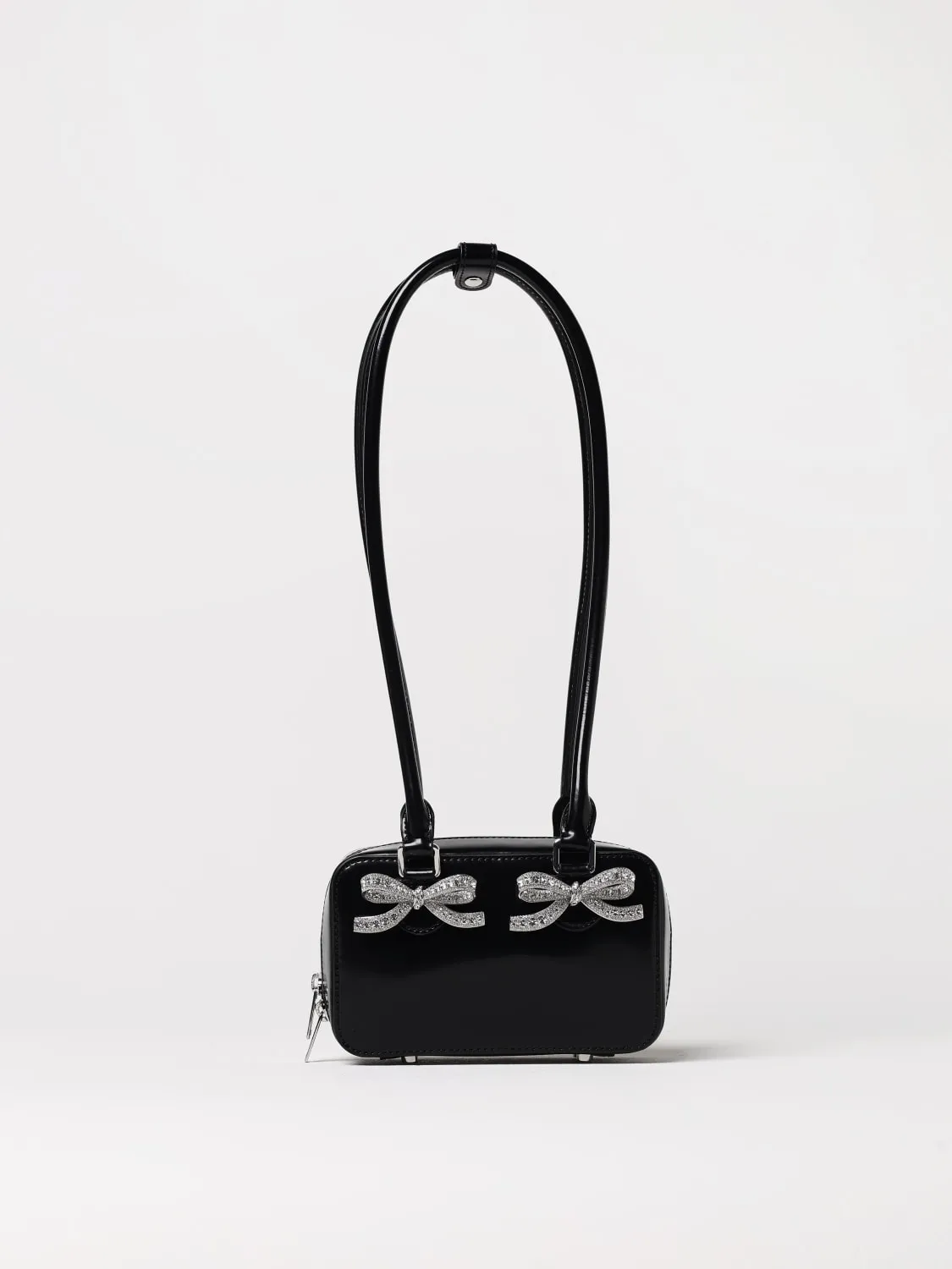 Borsa Self-Portrait in pelle spazzolata