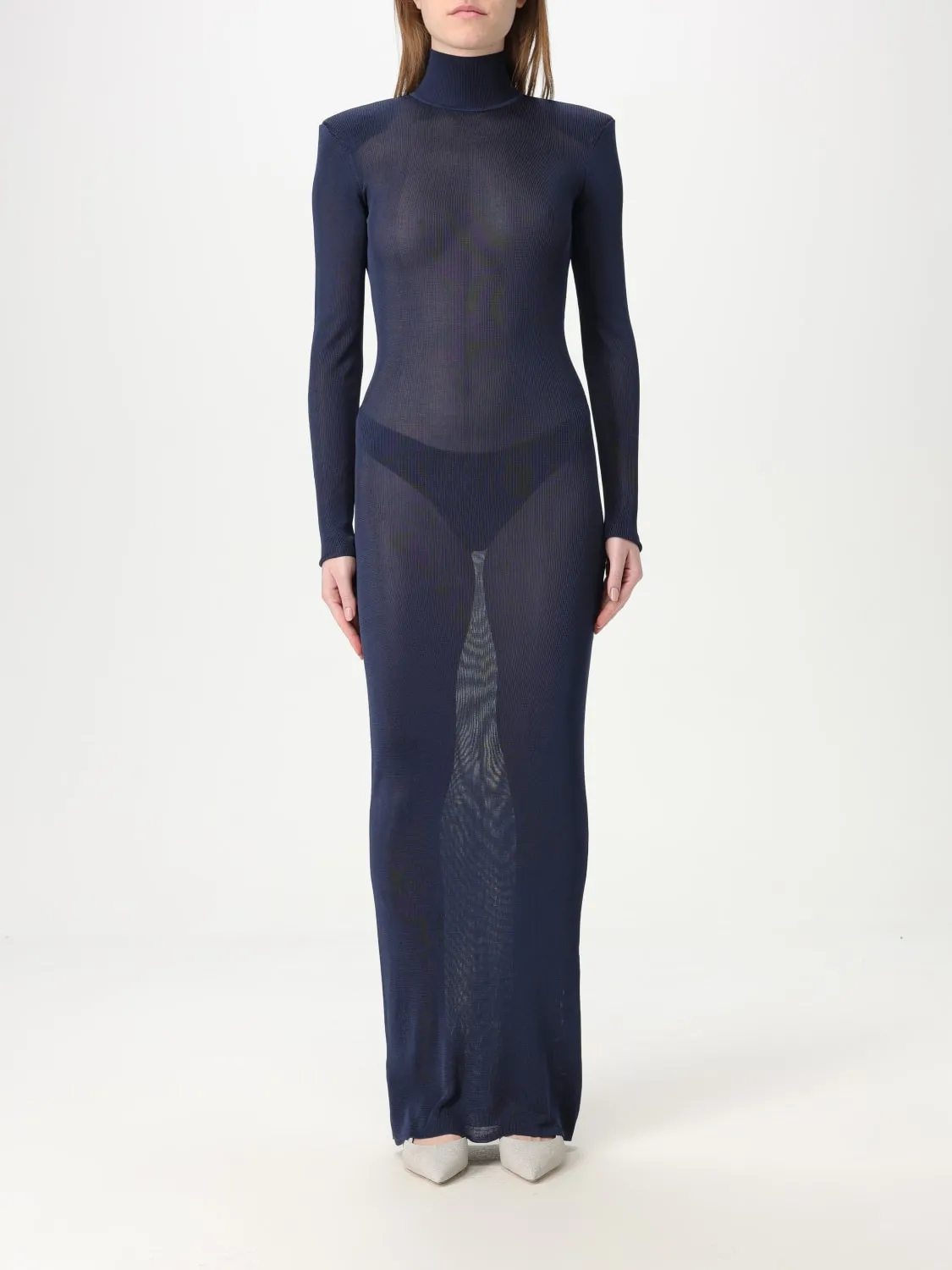 Abito Self-Portrait in jersey di viscosa