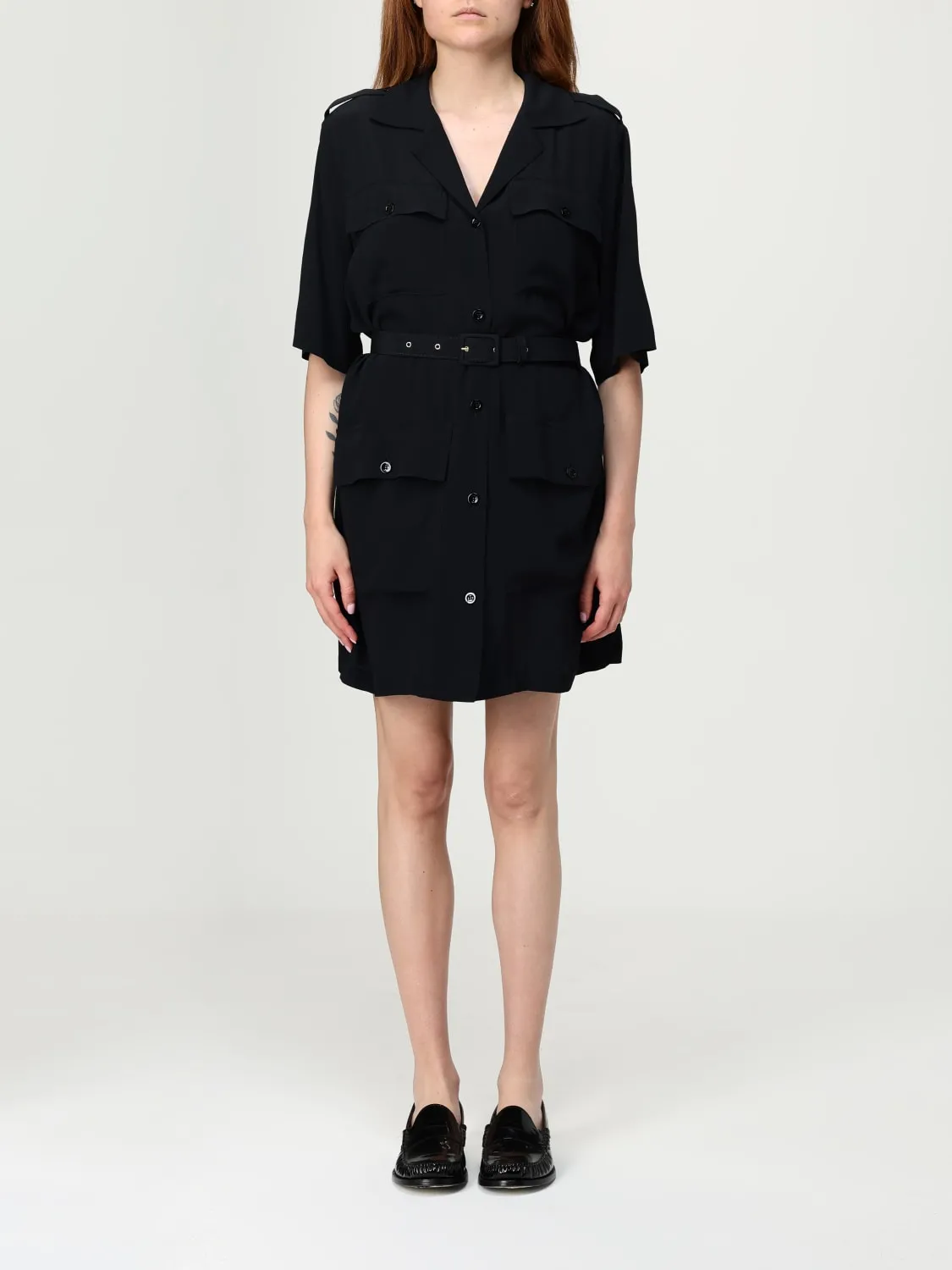 Abito Semicouture in crêpe