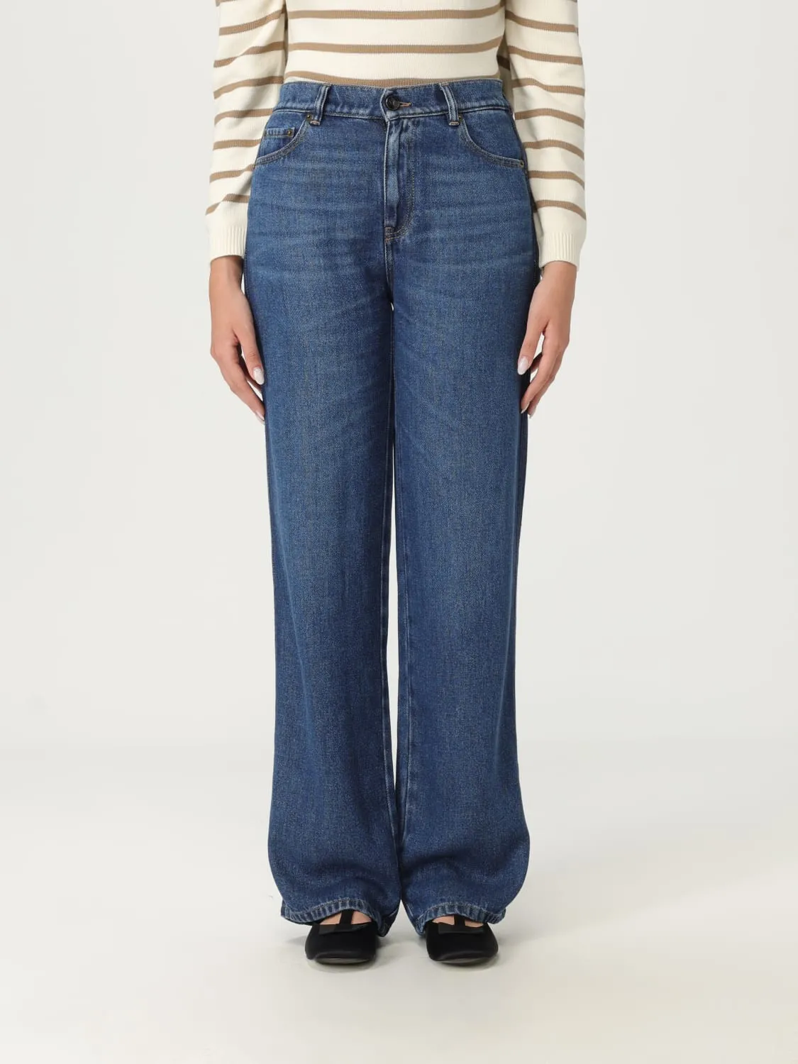 Jeans straight Semicouture