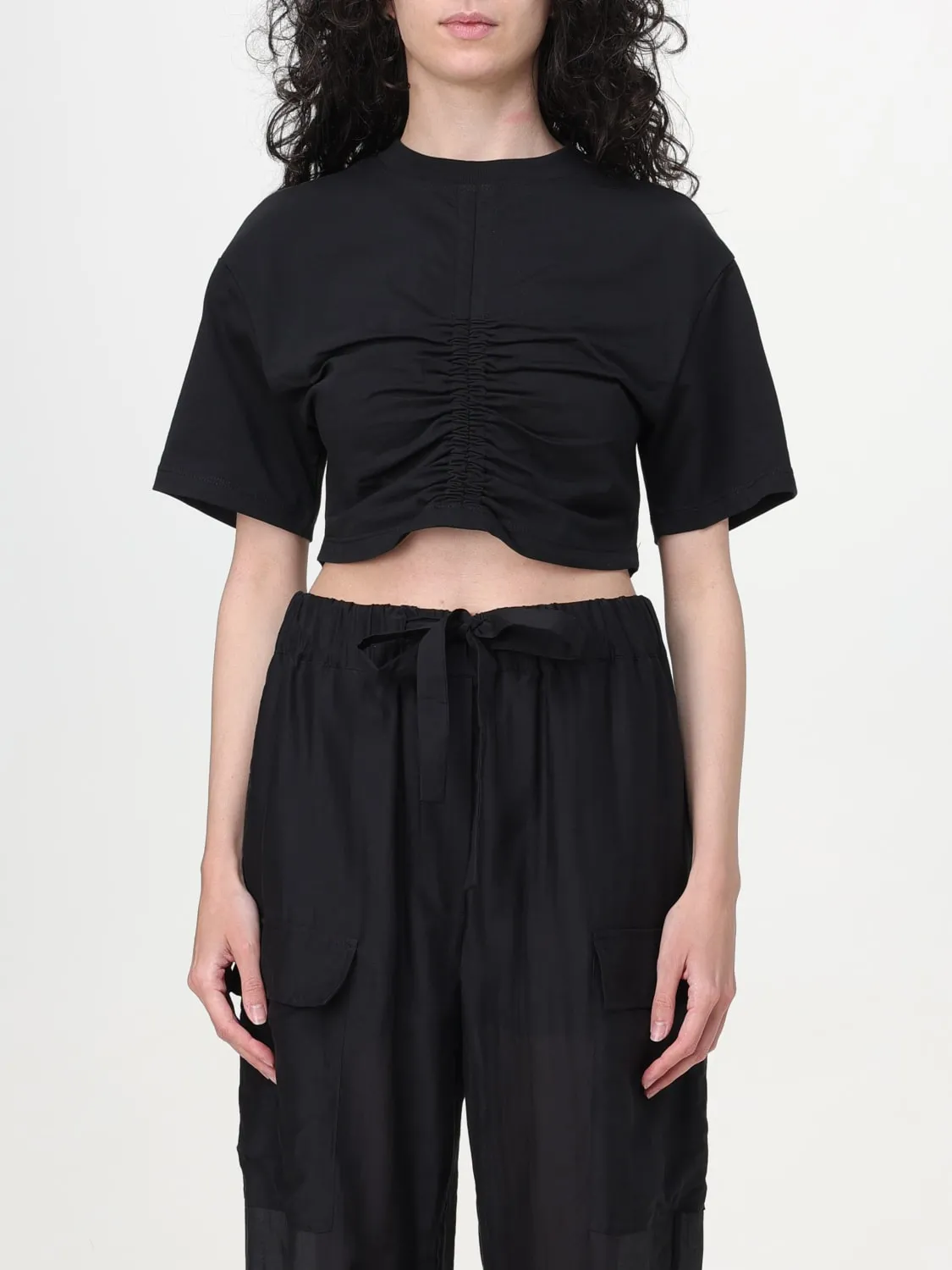 T-shirt crop Semicouture