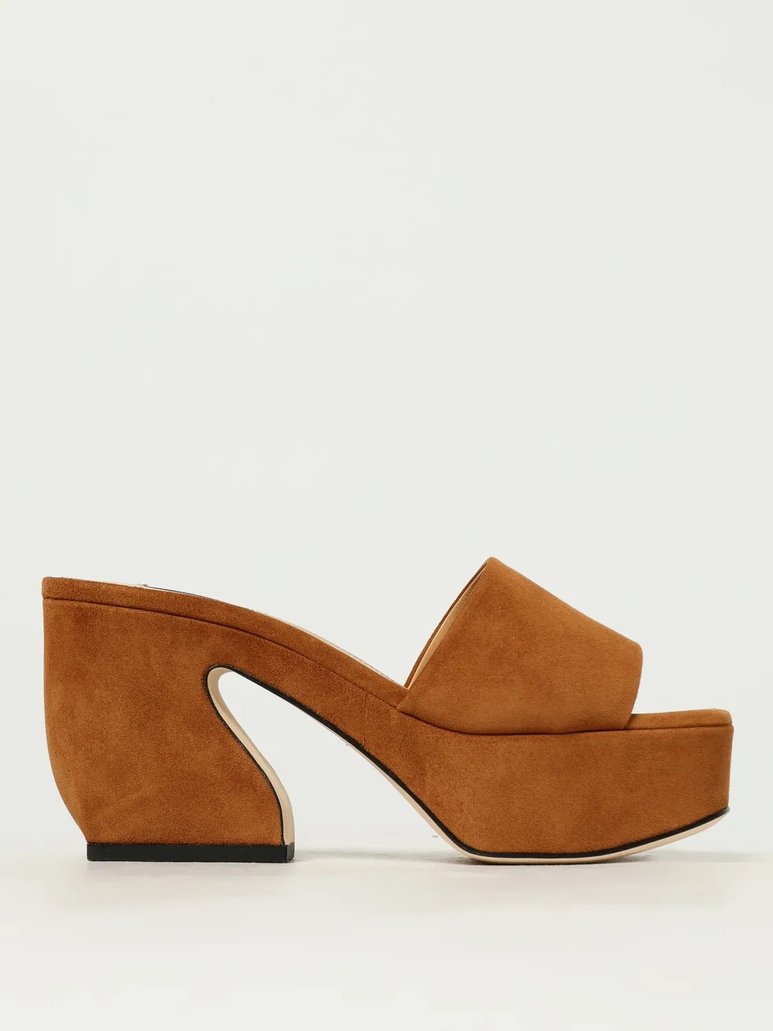 Mules Sergio Rossi in camoscio