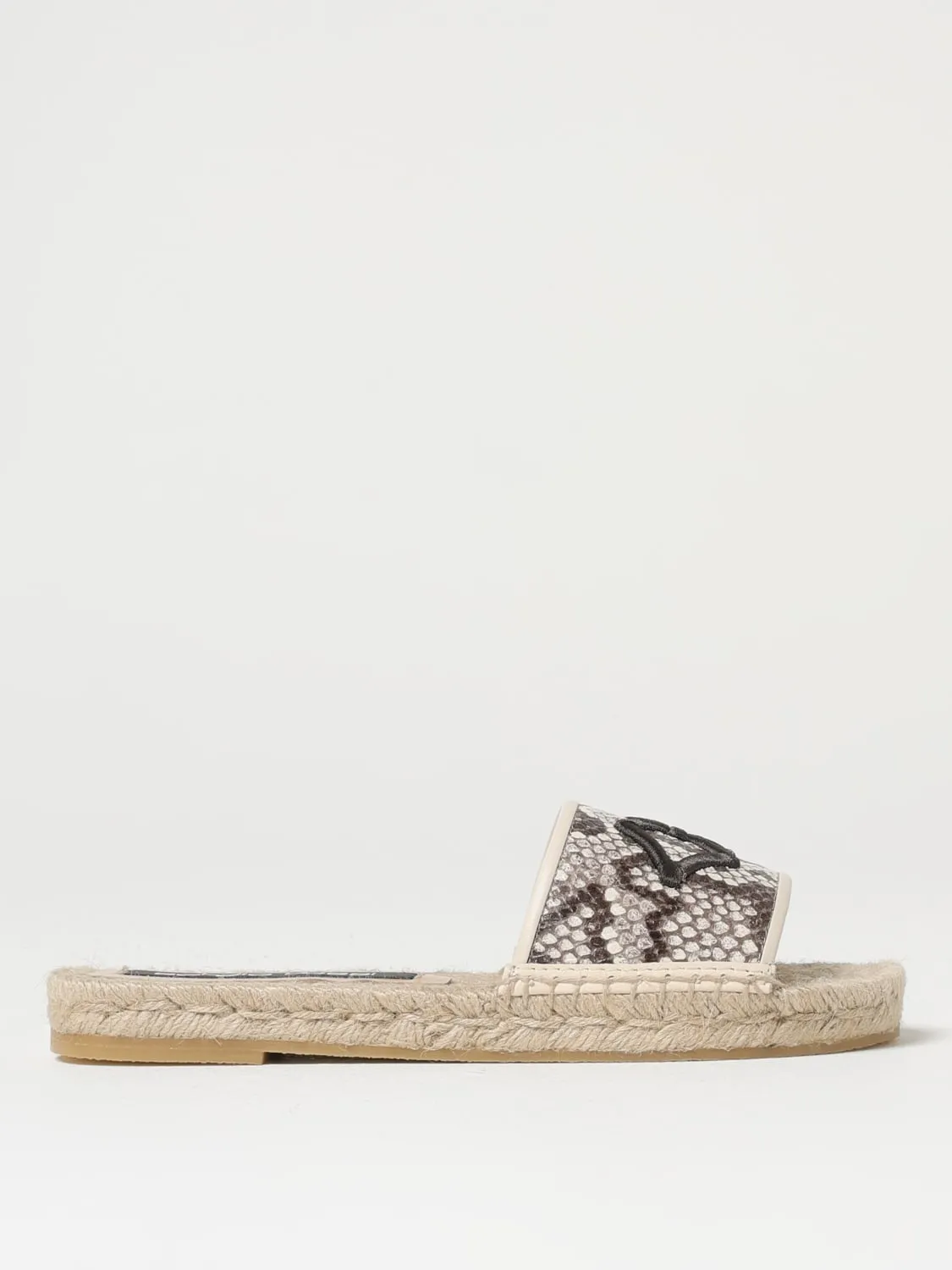 Espadrillas Sergio Rossi in nappa stampa pitone