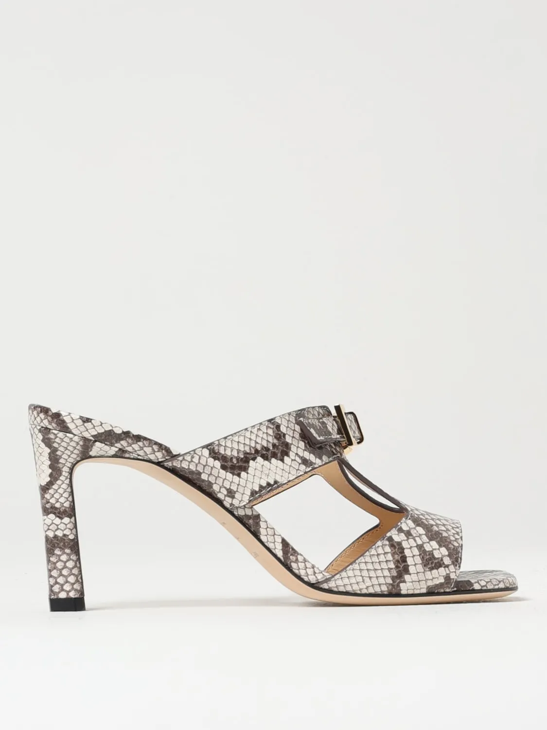 Mules SR Nora Sergio Rossi in pelle stampa pitone