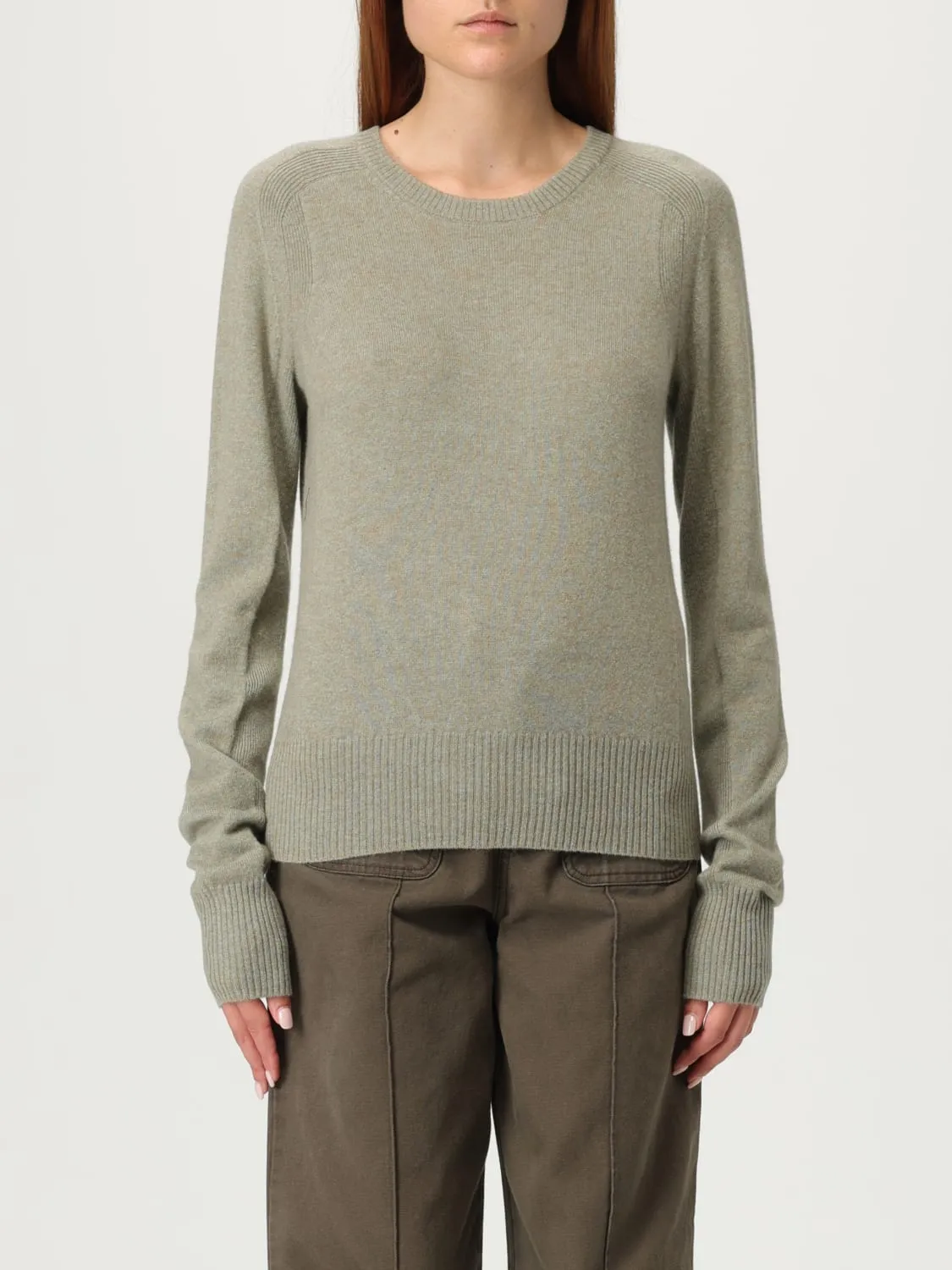 Maglia a girocollo basic Soeur in cashmere