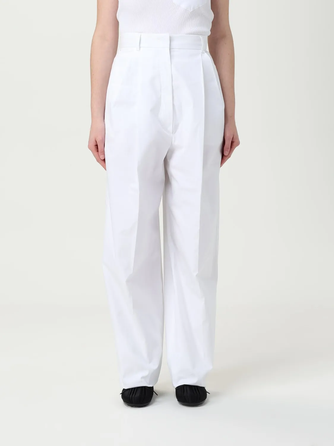 Pantalone classico Sportmax in cotone
