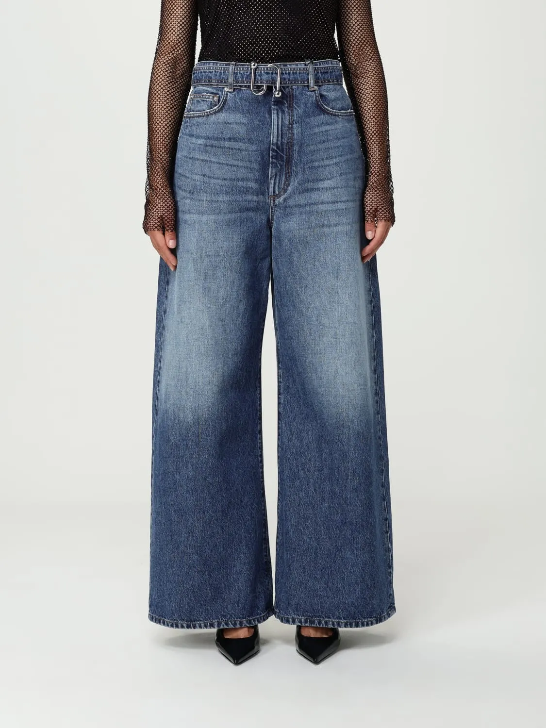 Pantalone Sportmax in denim di cotone
