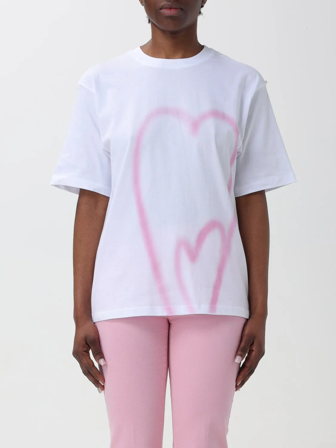 T-shirt Sportmax con stampa cuori