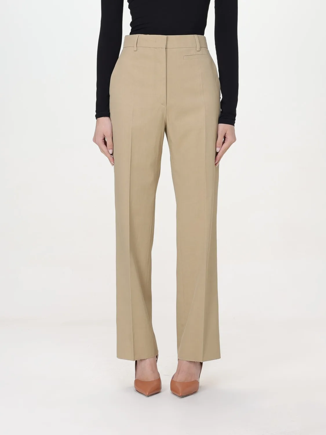 Pantalone Sportmax in misto cotone